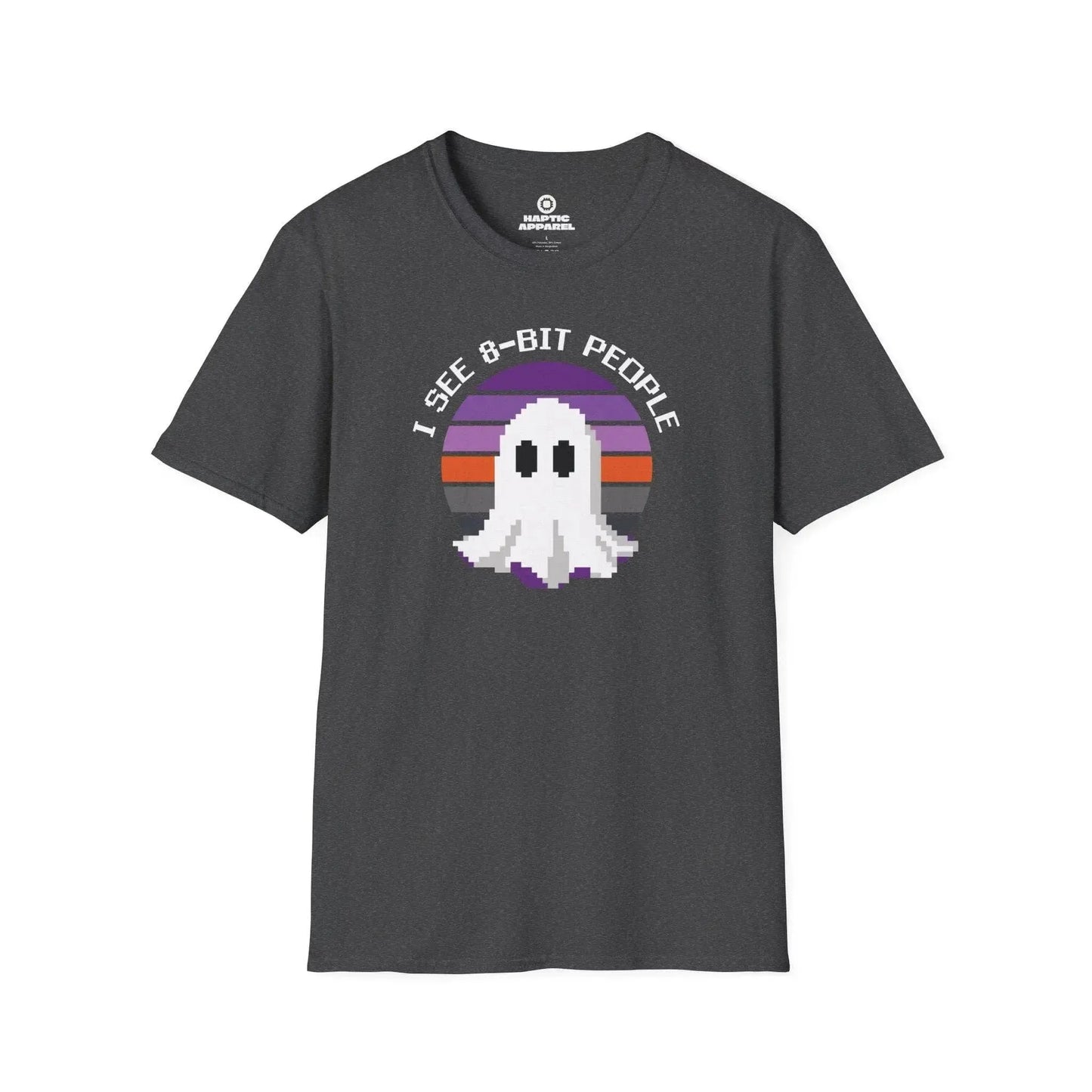 Gaming T-Shirt Dark Heather / S 8-Bit People T-Shirt