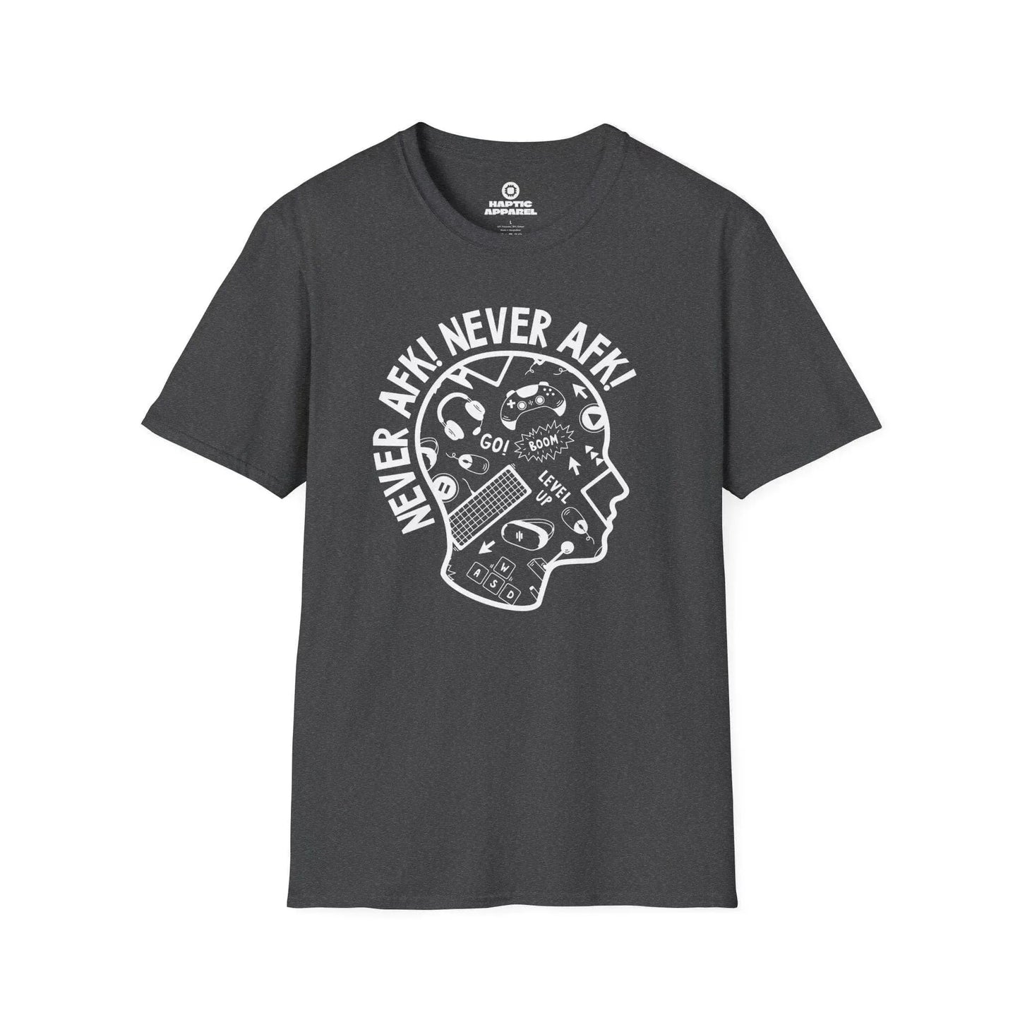 Gaming T-Shirt Dark Heather / S AFK Mohawk T-Shirt