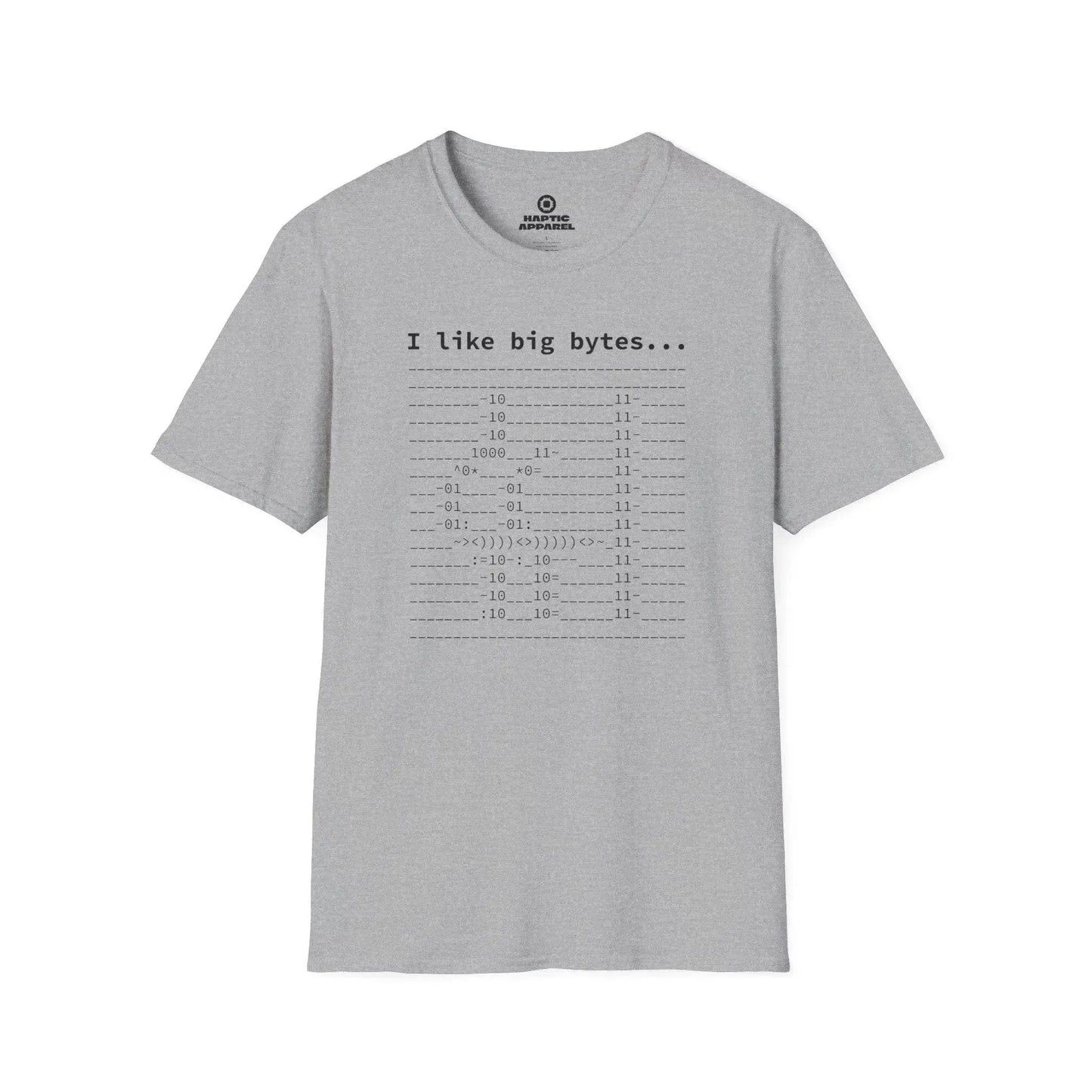 Gaming T-Shirt Sport Grey / S Big Bytes T-Shirt