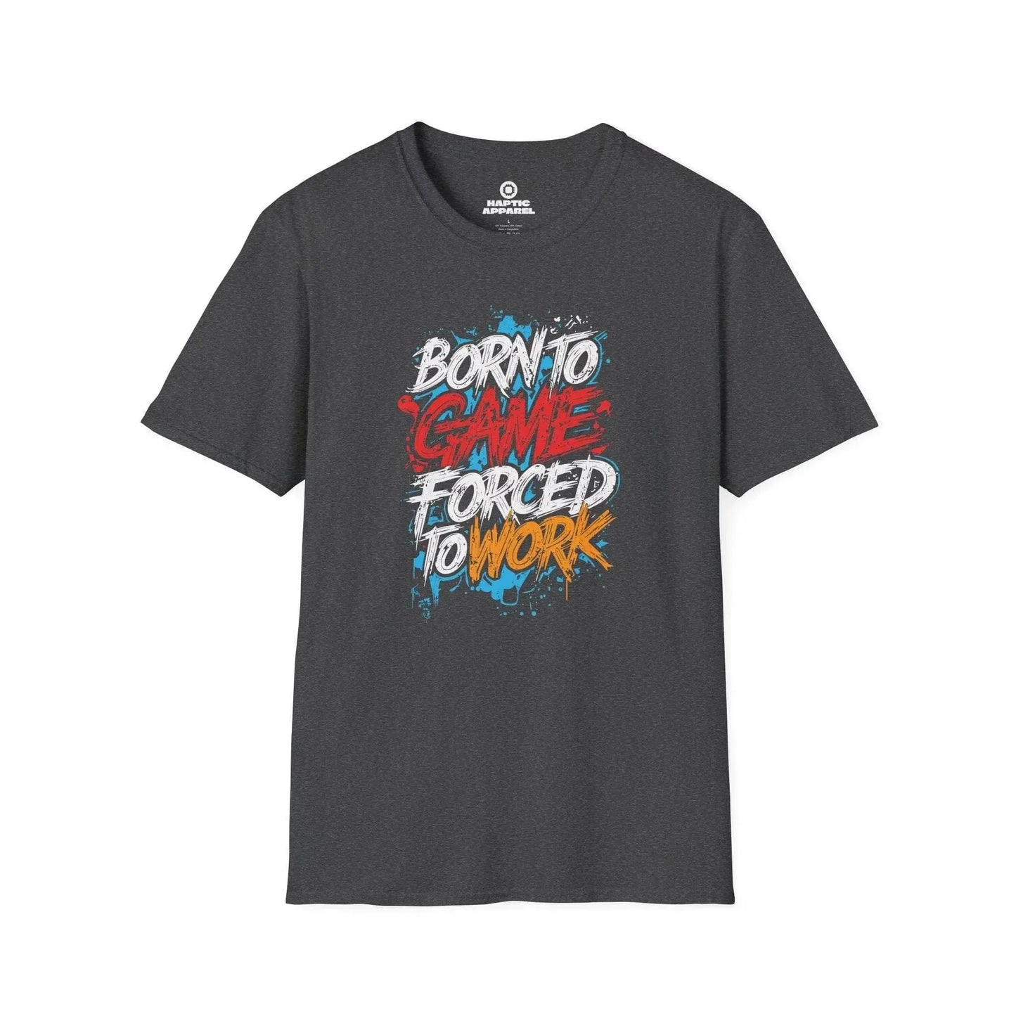 Gaming T-Shirt Dark Heather / S Born To Game T-Shirt