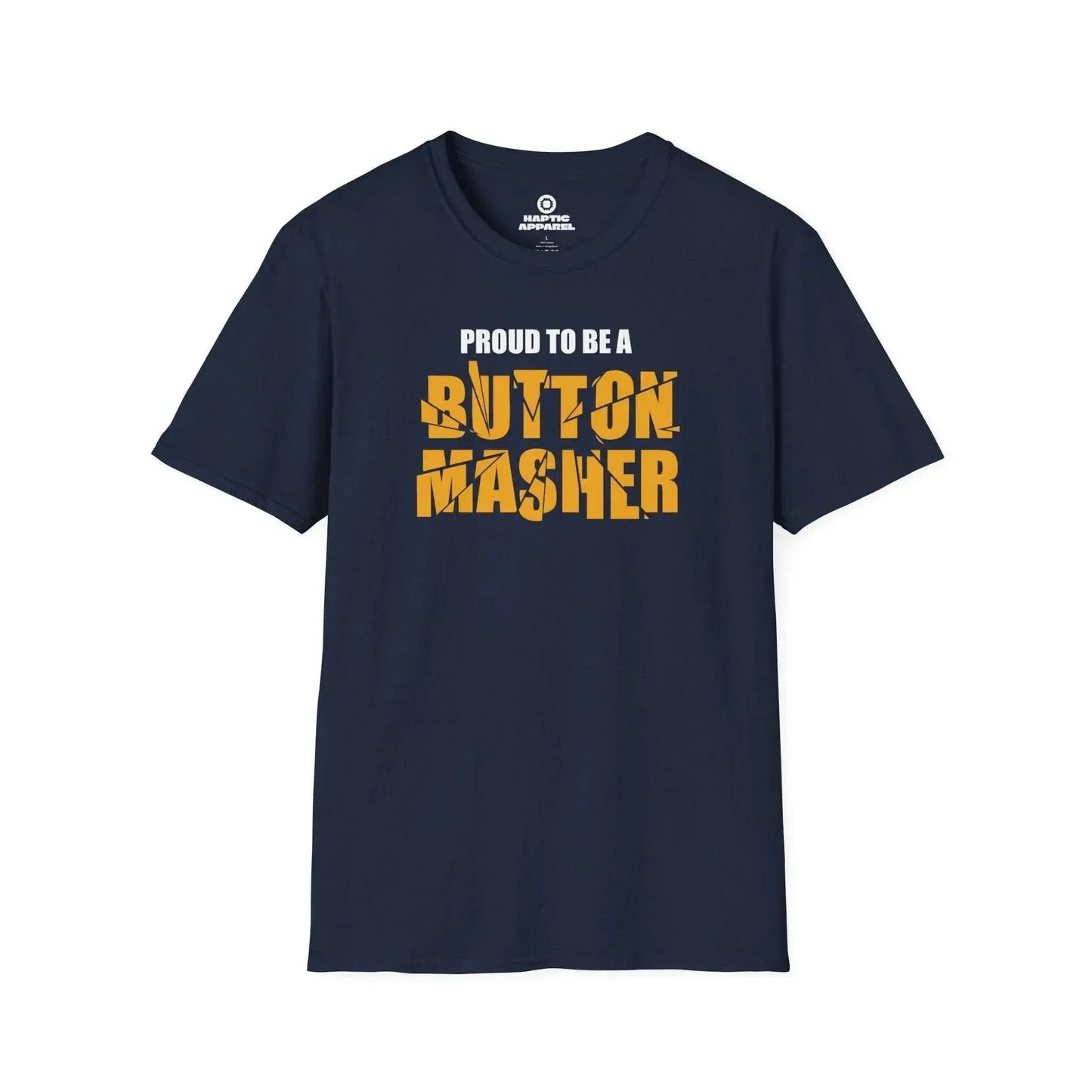 Gaming T-Shirt Navy / S Button Masher T-Shirt