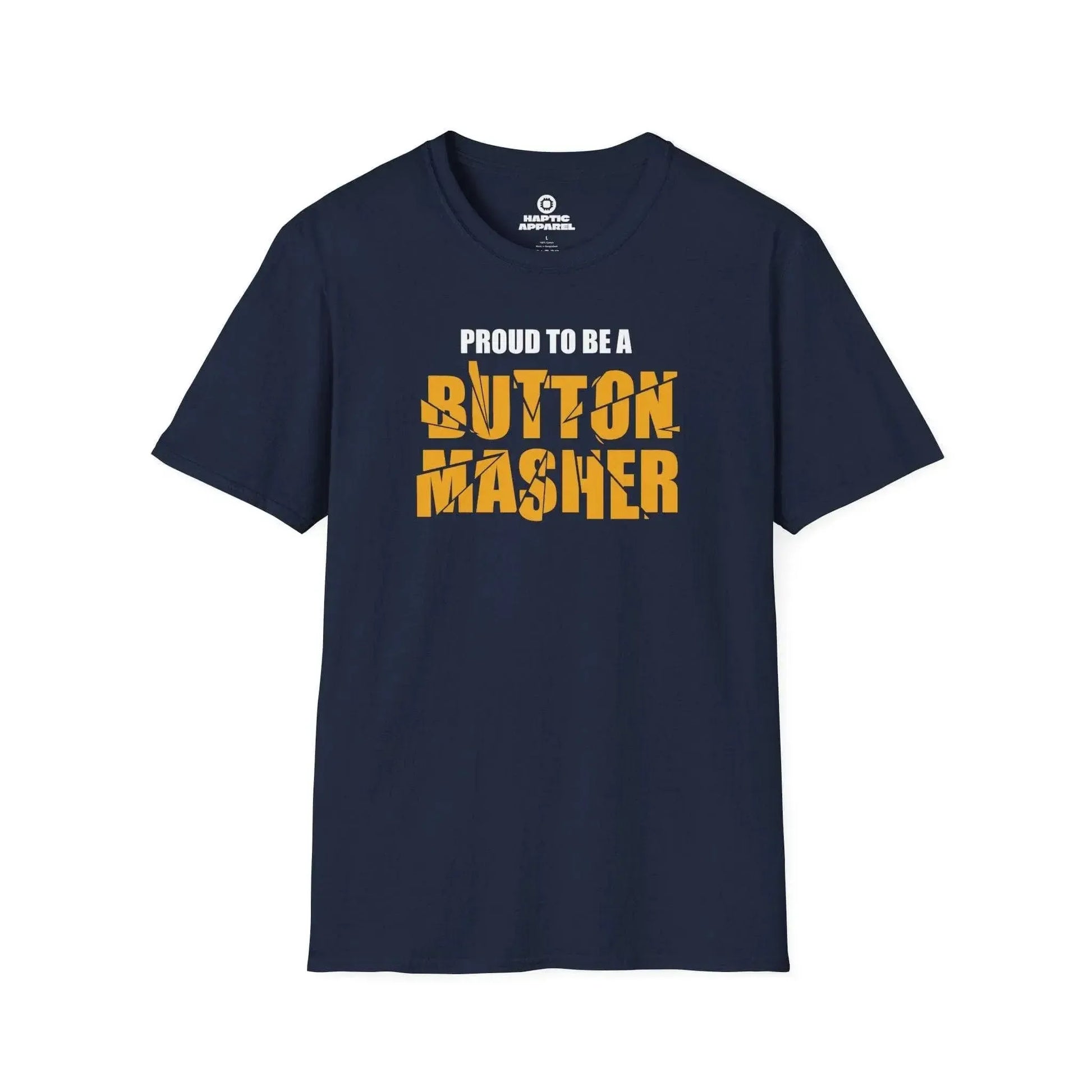 Gaming T-Shirt Navy / S Button Masher T-Shirt