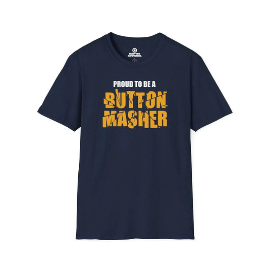 Gaming T-Shirt Navy / S Button Masher T-Shirt
