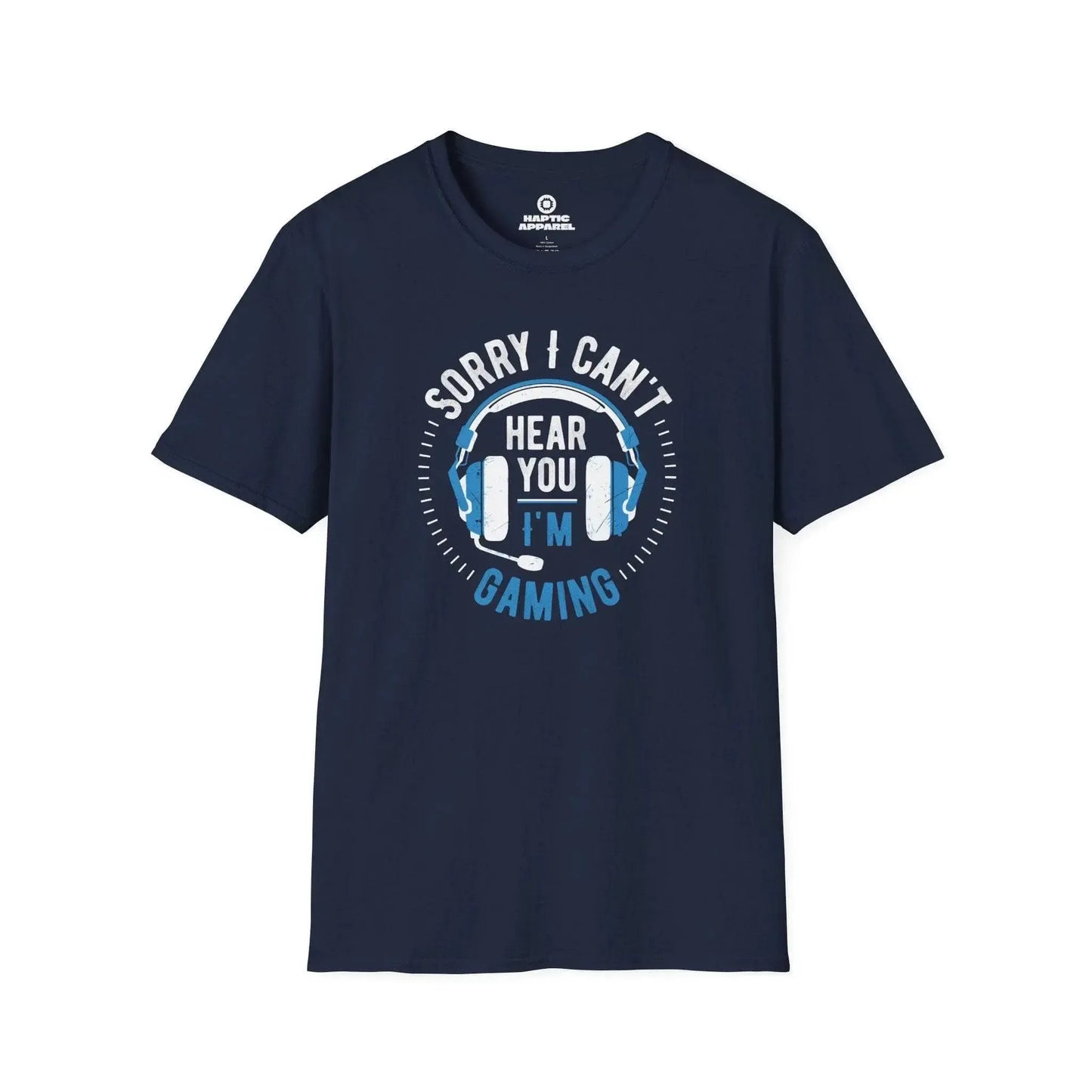Gaming T-Shirt Navy / S Can't Hear You T-Shirt