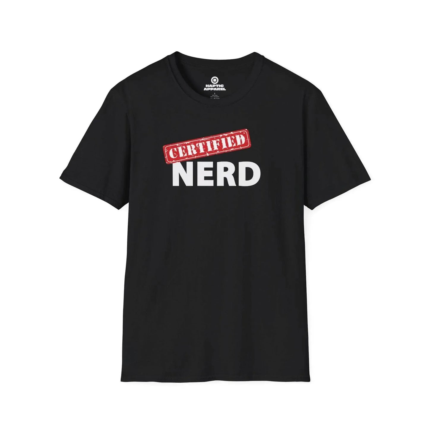 Gaming T-Shirt Black / S Certified Nerd T-Shirt