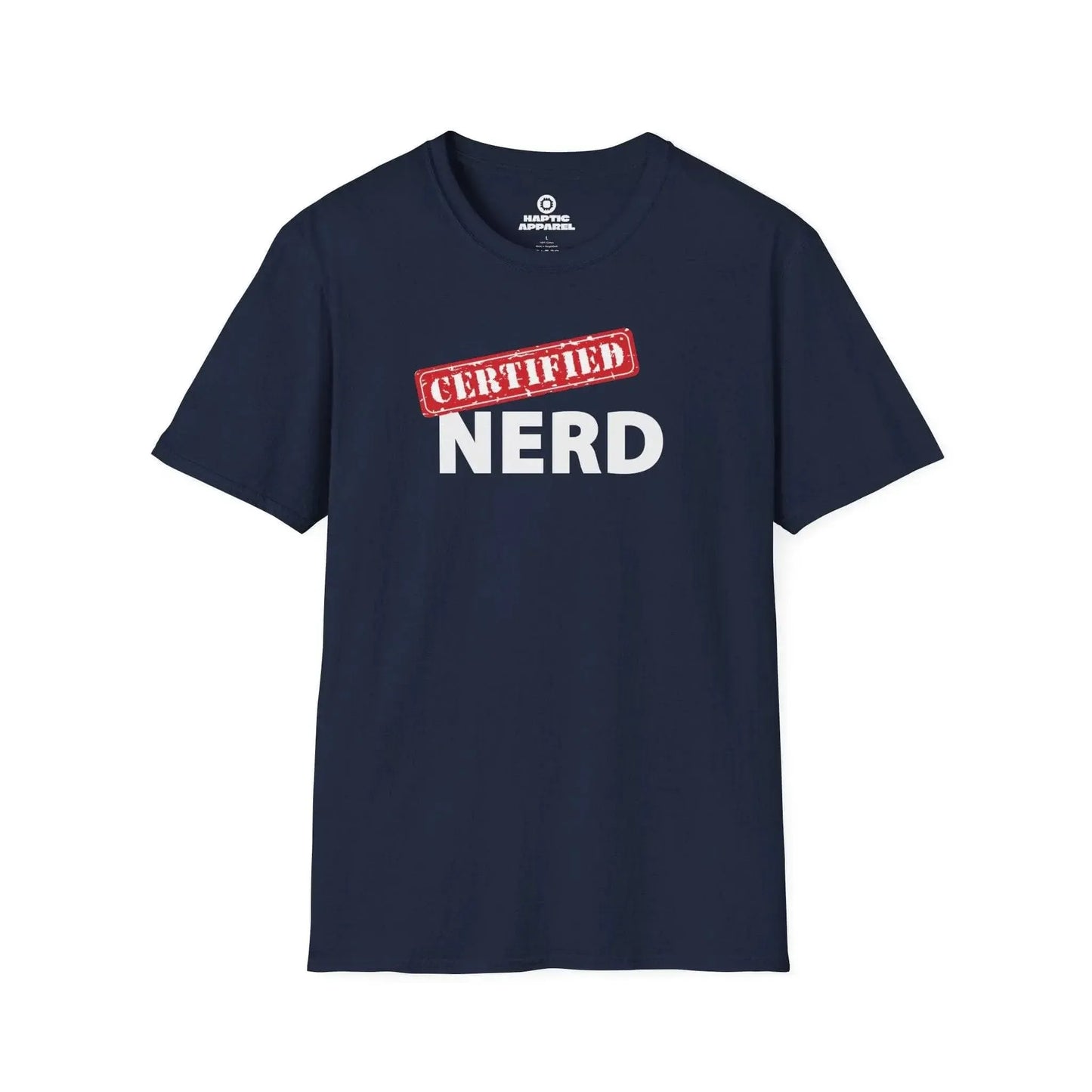 Gaming T-Shirt Navy / S Certified Nerd T-Shirt