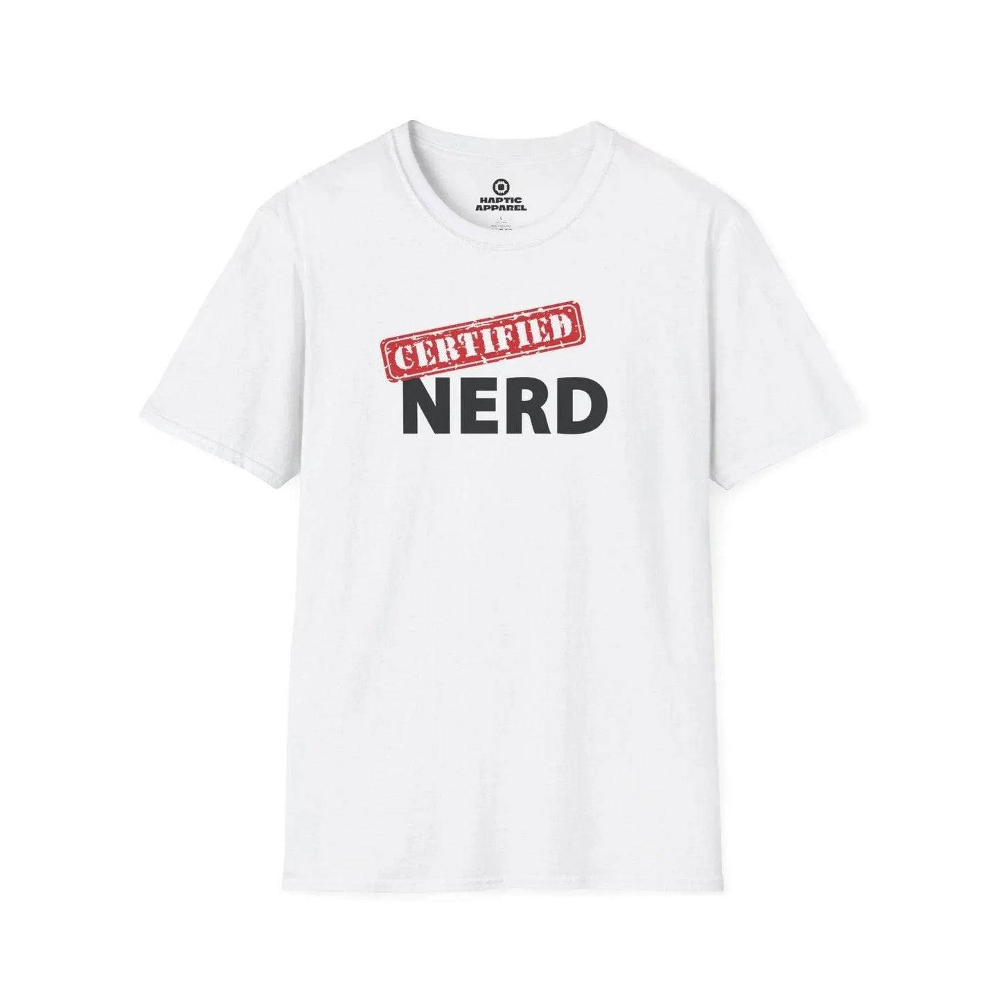 Gaming T-Shirt White / S Certified Nerd T-Shirt