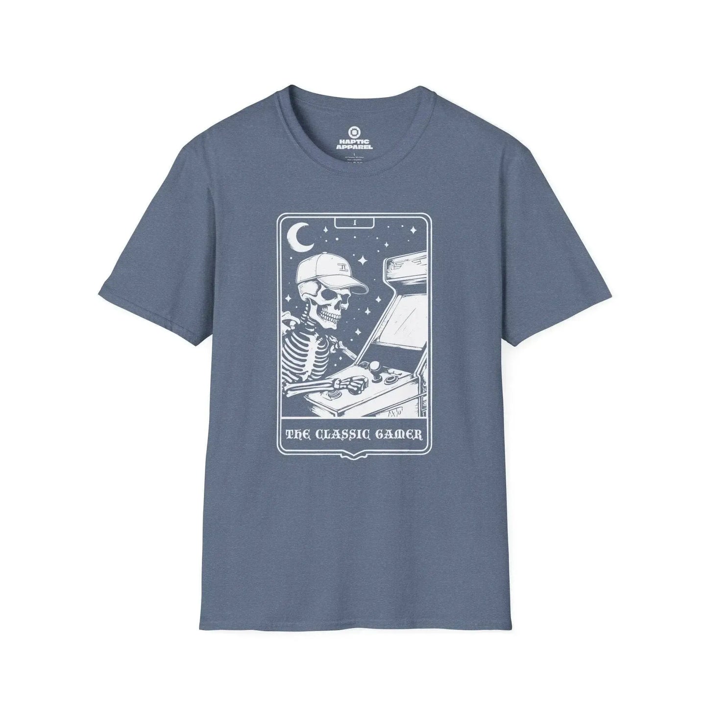 Gaming T-Shirt Heather Indigo / S Classic Gamer Card T-Shirt