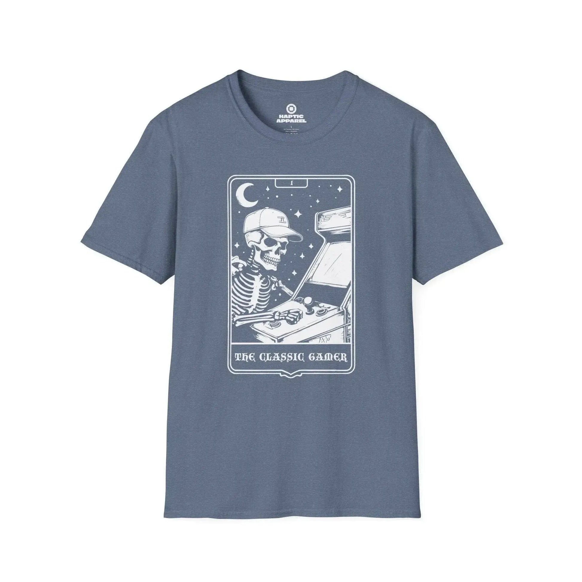 Gaming T-Shirt Heather Indigo / S Classic Gamer Card T-Shirt