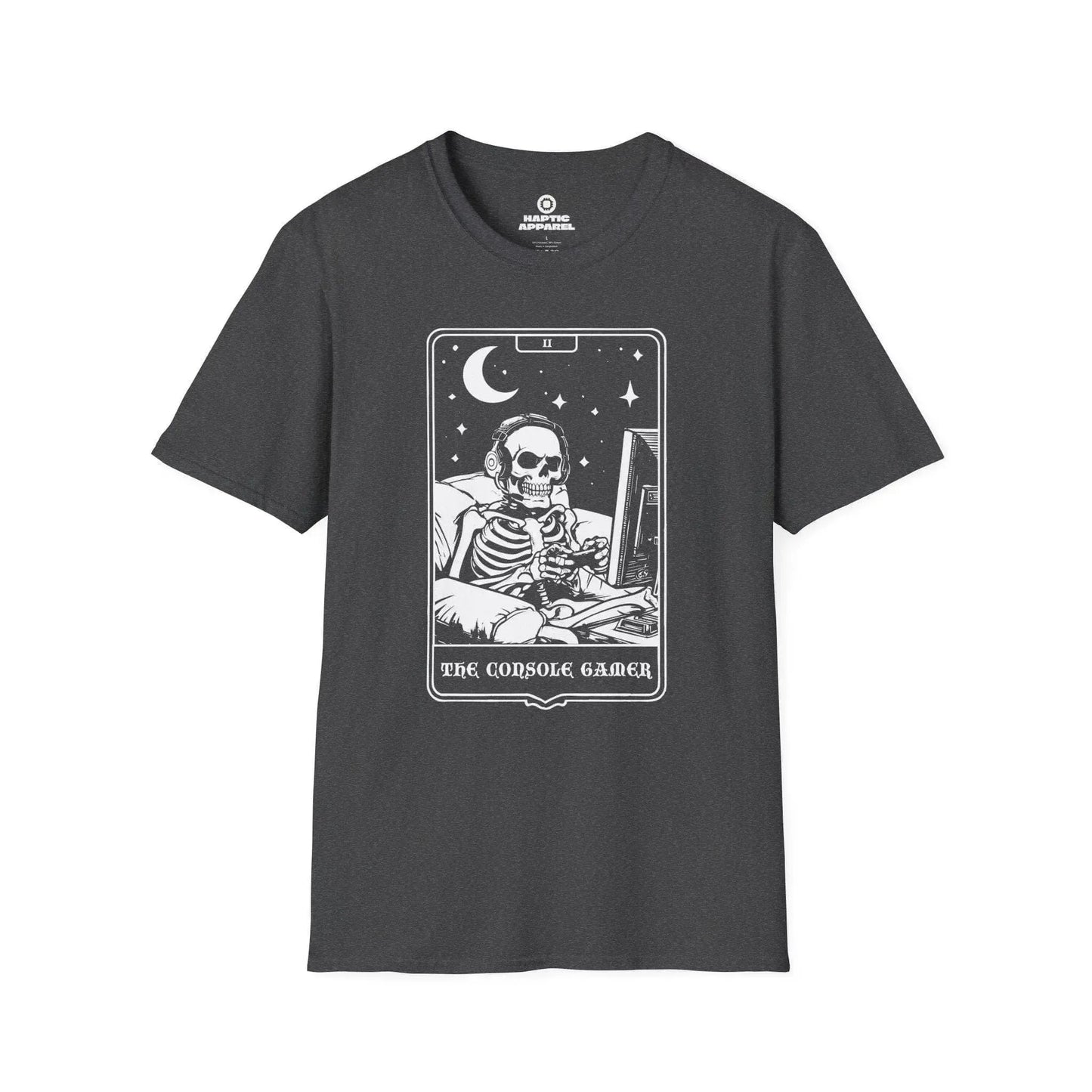 Gaming T-Shirt Dark Heather / S Console Gamer Card T-Shirt