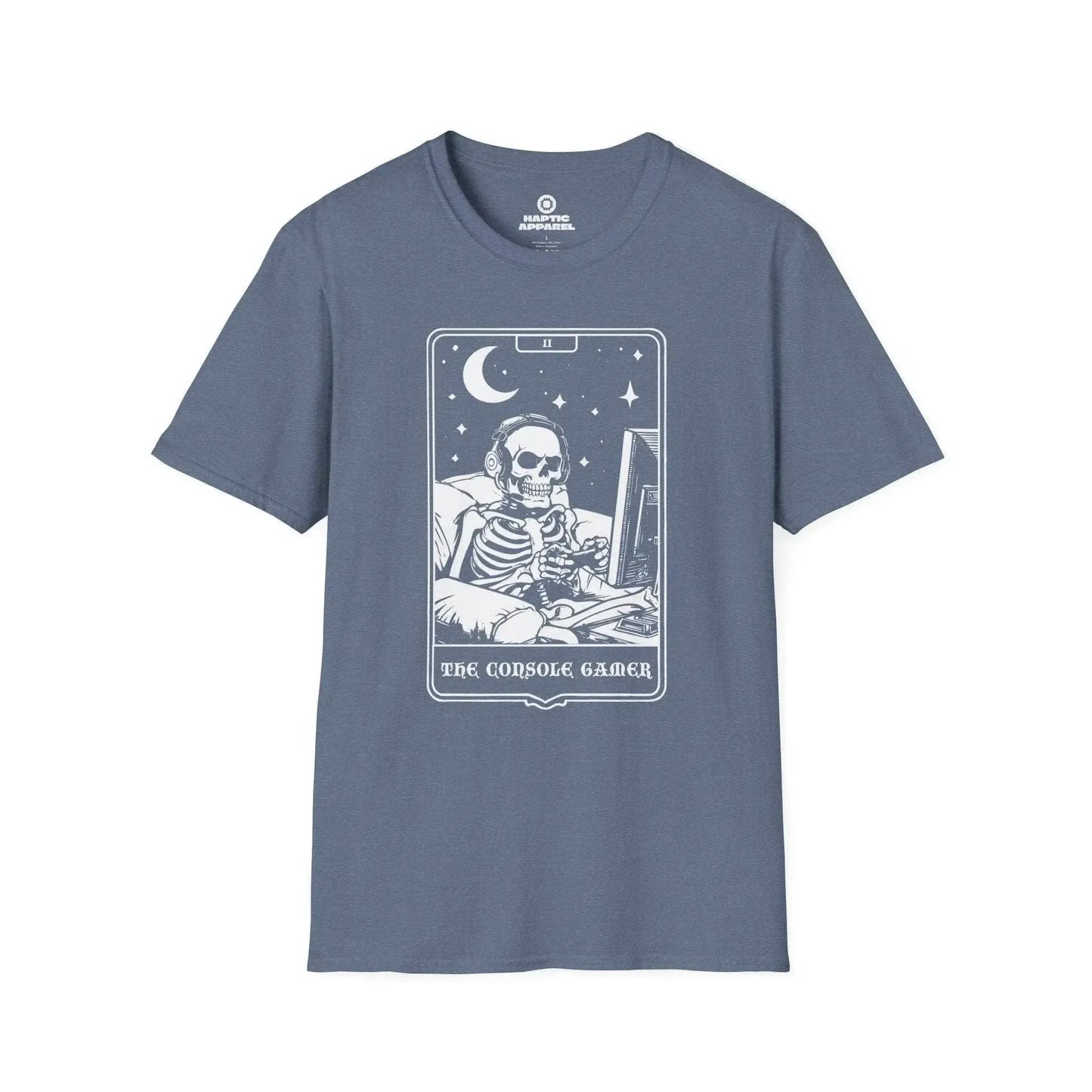 Gaming T-Shirt Heather Indigo / S Console Gamer Card T-Shirt
