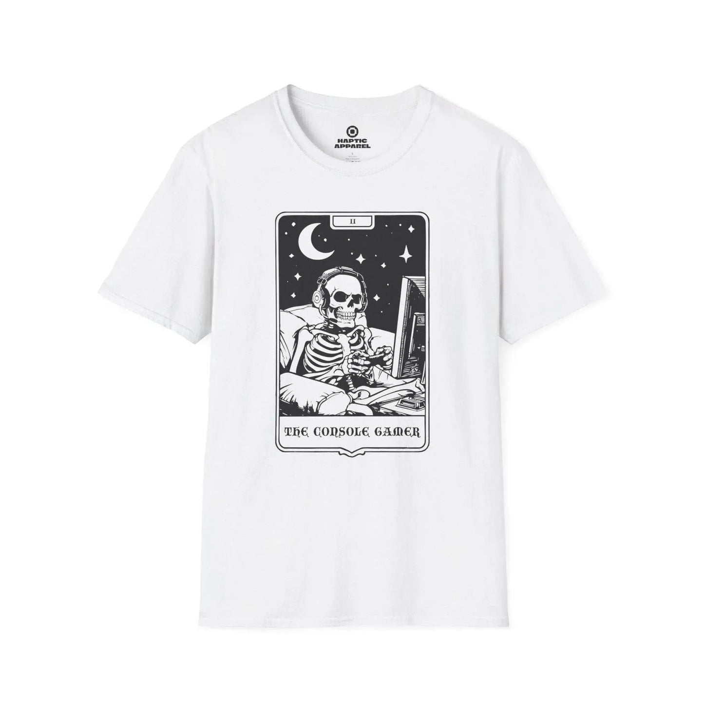 Gaming T-Shirt White / S Console Gamer Card T-Shirt