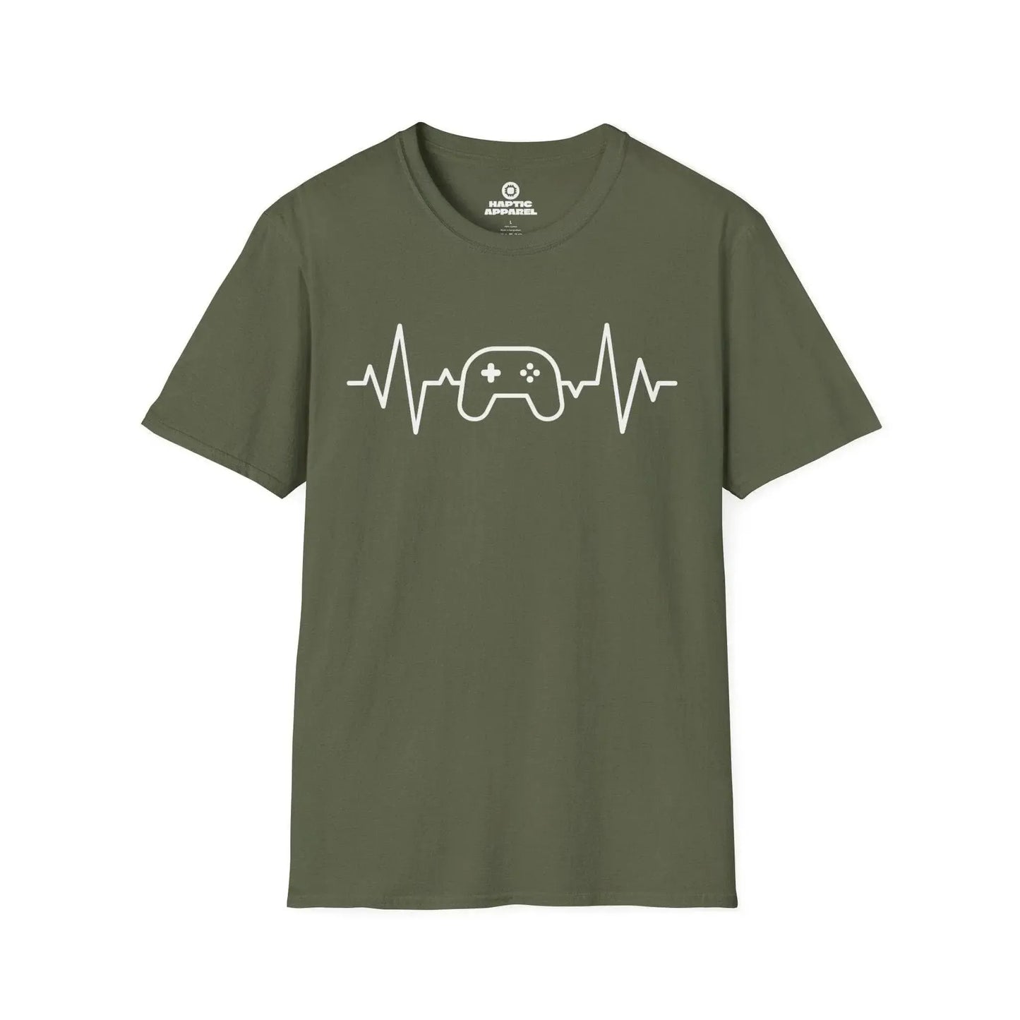 Gaming T-Shirt Military Green / S Console Pulse T-Shirt