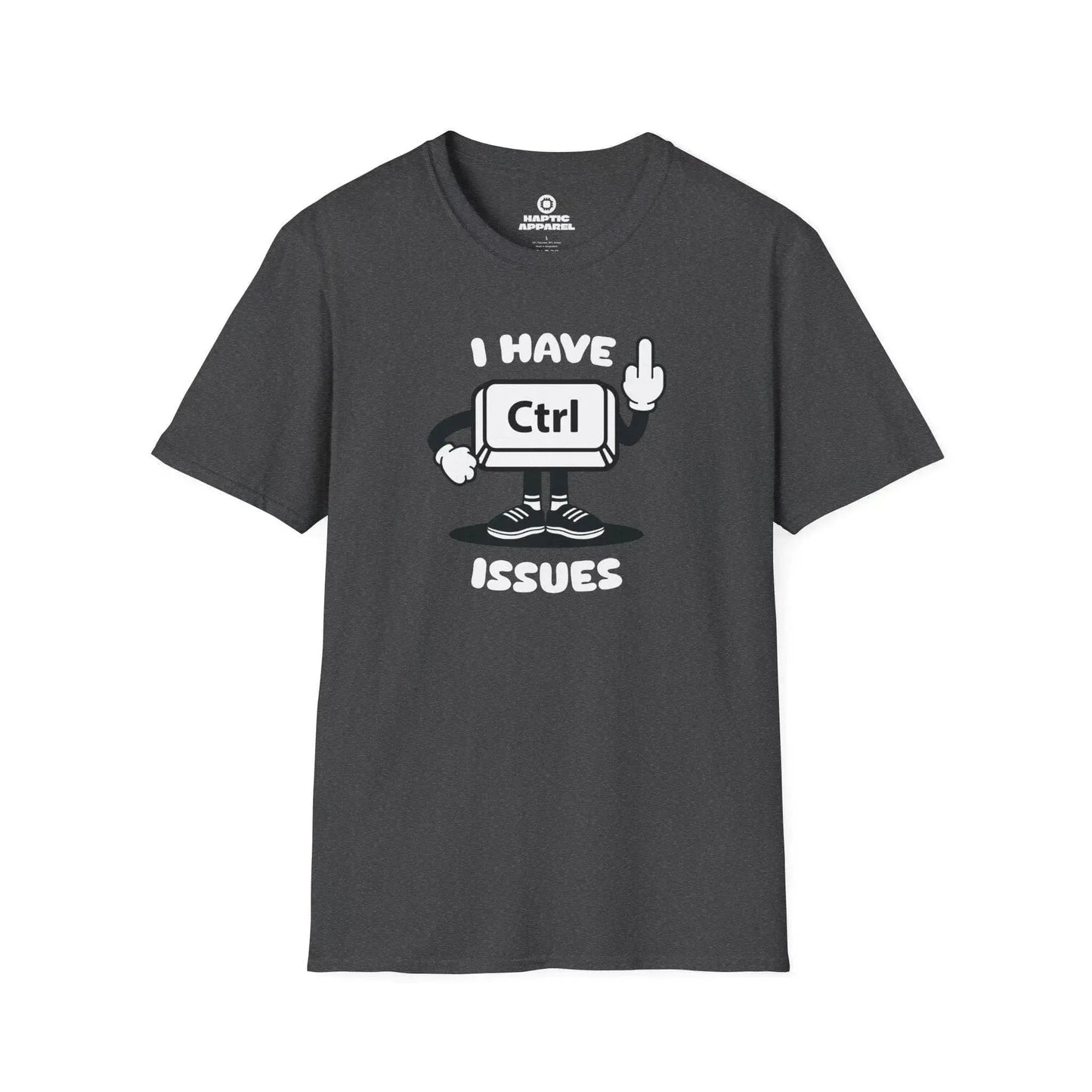 Gaming T-Shirt Dark Heather / S Control Issues T-Shirt