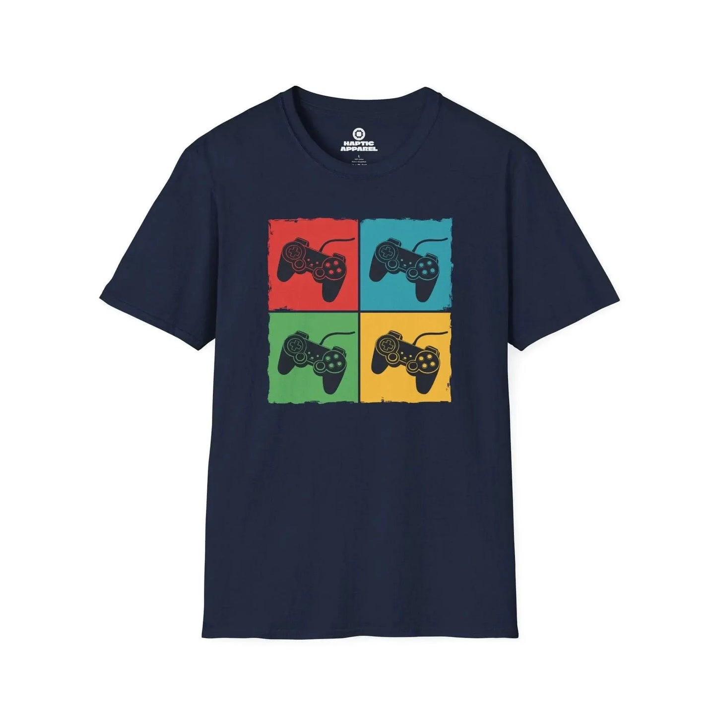 Gaming T-Shirt Navy / S Controller Pop T-Shirt