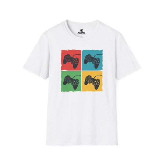 Gaming T-Shirt White / S Controller Pop T-Shirt
