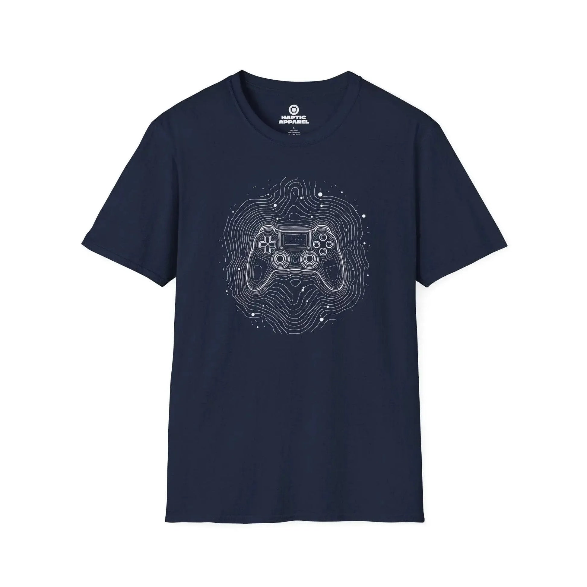 Gaming T-Shirt Navy / S Controller Print T-Shirt