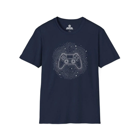 Gaming T-Shirt Navy / S Controller Print T-Shirt