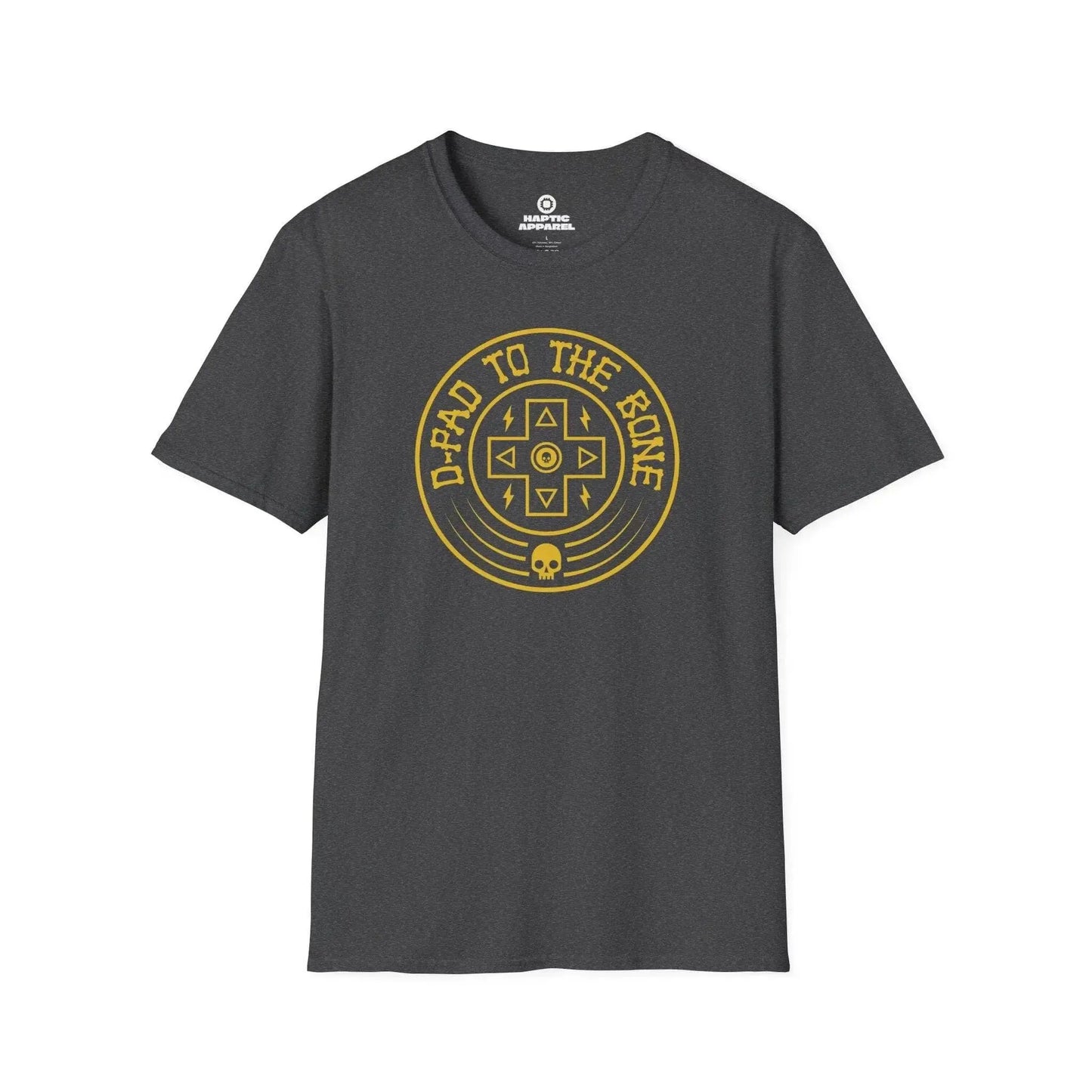 Gaming T-Shirt Dark Heather / S D-Pad Bone T-Shirt