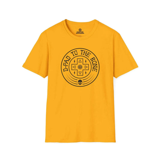 Gaming T-Shirt Gold / S D-Pad Bone T-Shirt
