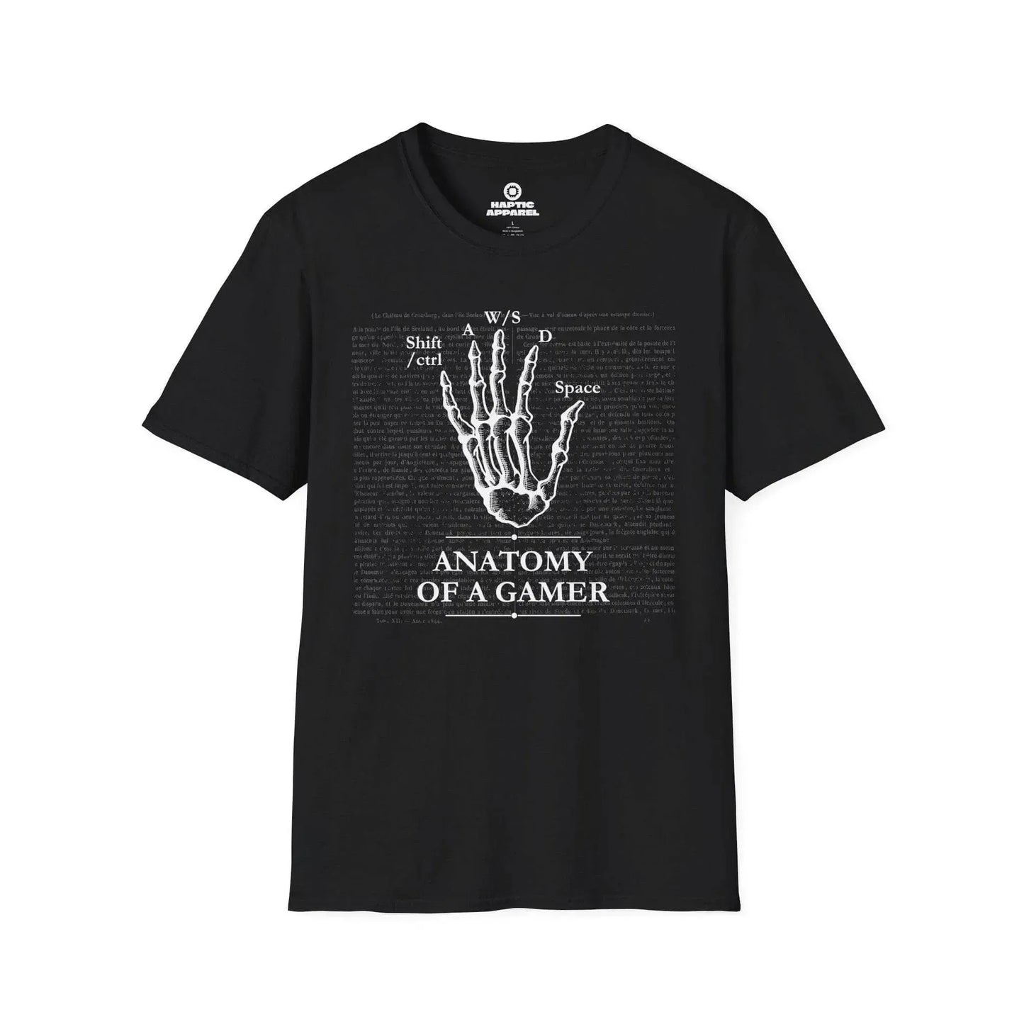 Gaming T-Shirt Black / S Gamer Anatomy T-Shirt