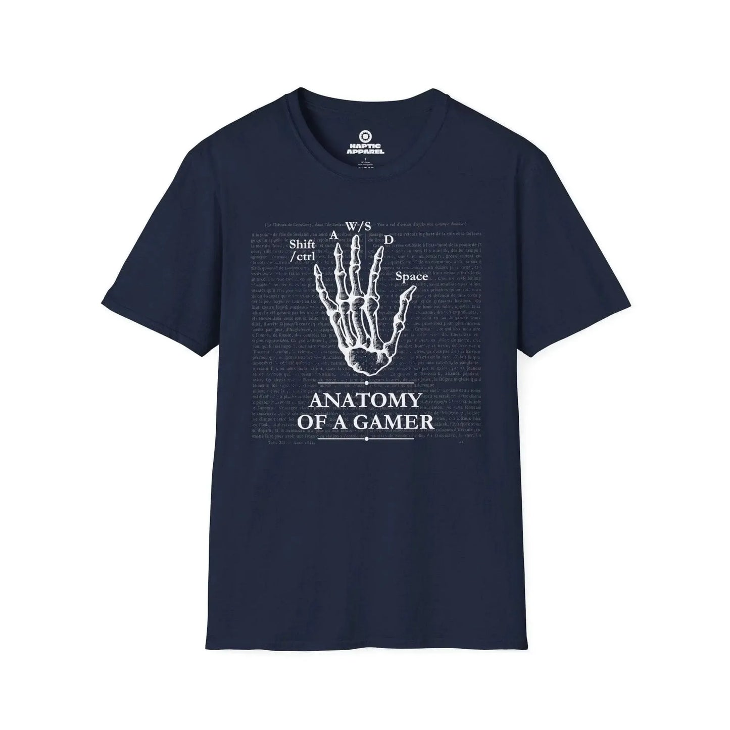 Gaming T-Shirt Navy / S Gamer Anatomy T-Shirt