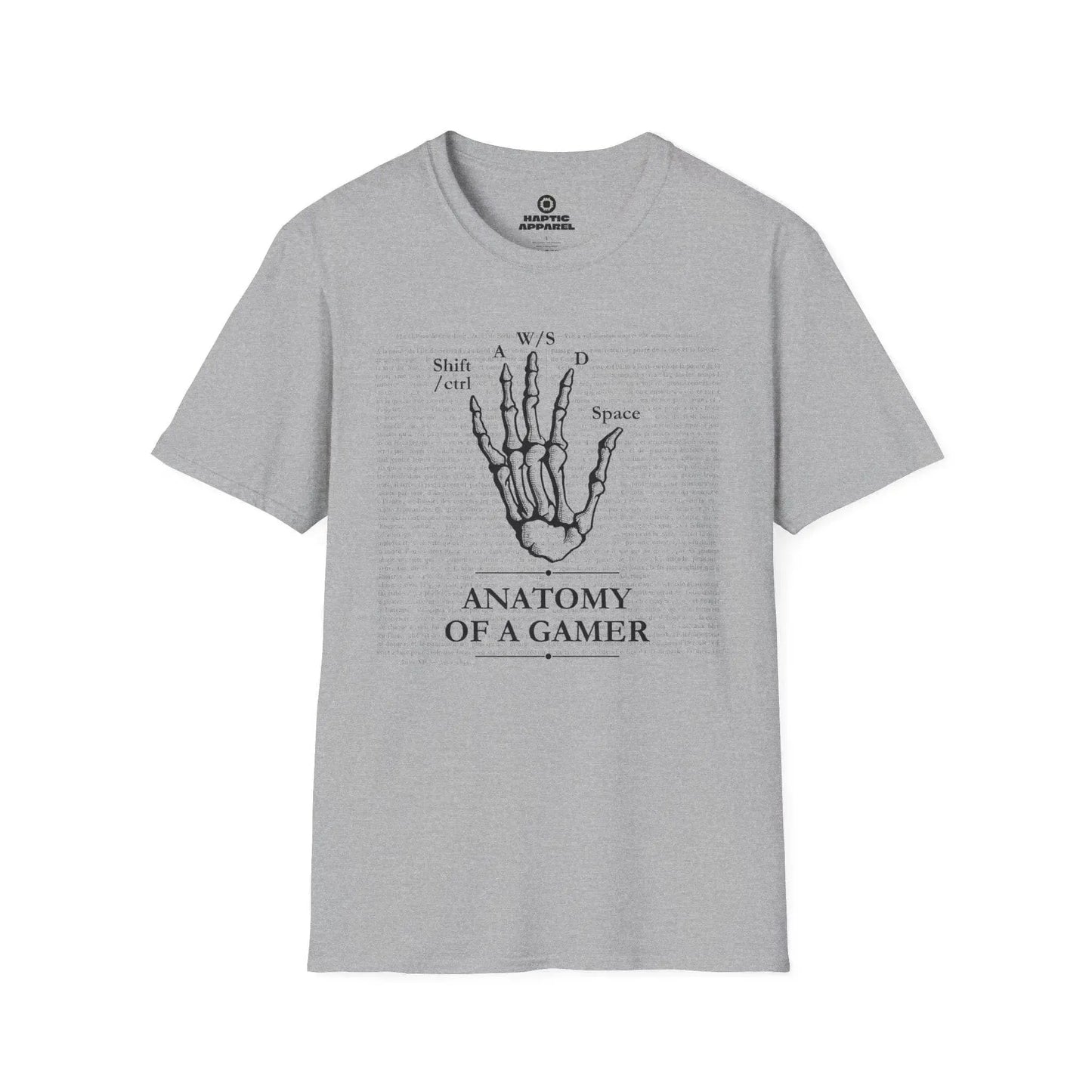 Gaming T-Shirt Sport Grey / S Gamer Anatomy T-Shirt