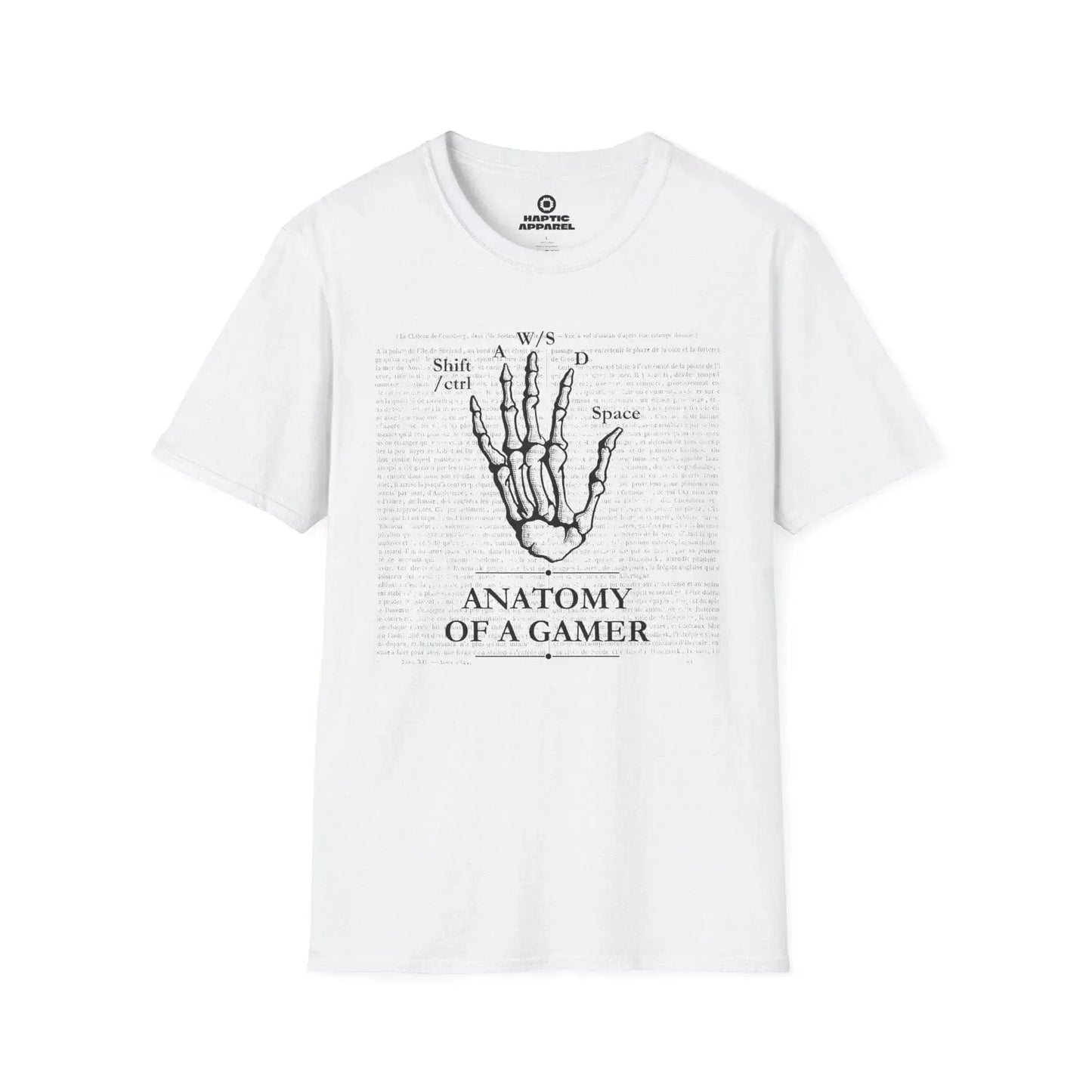 Gaming T-Shirt White / S Gamer Anatomy T-Shirt