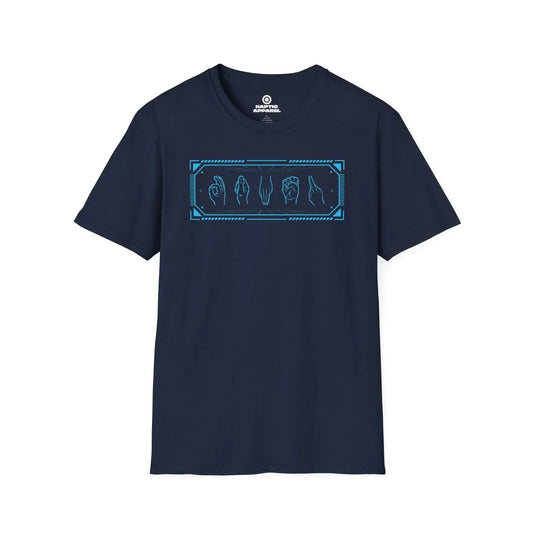 Gaming T-Shirt Navy / S Gamer Sign T-Shirt