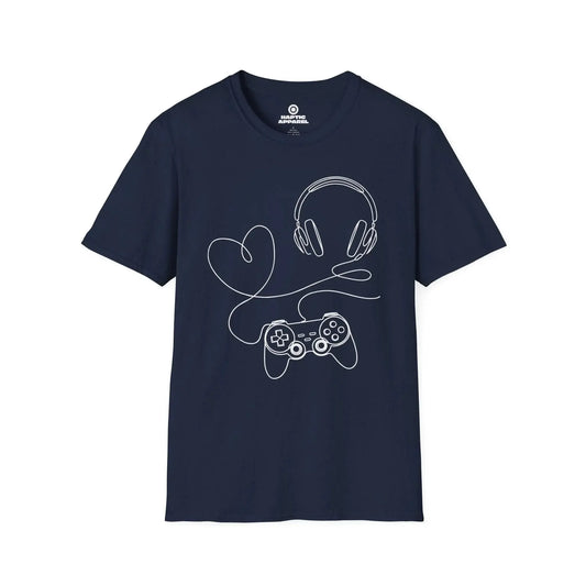 Gaming T-Shirt Navy / S Gaming Love T-Shirt