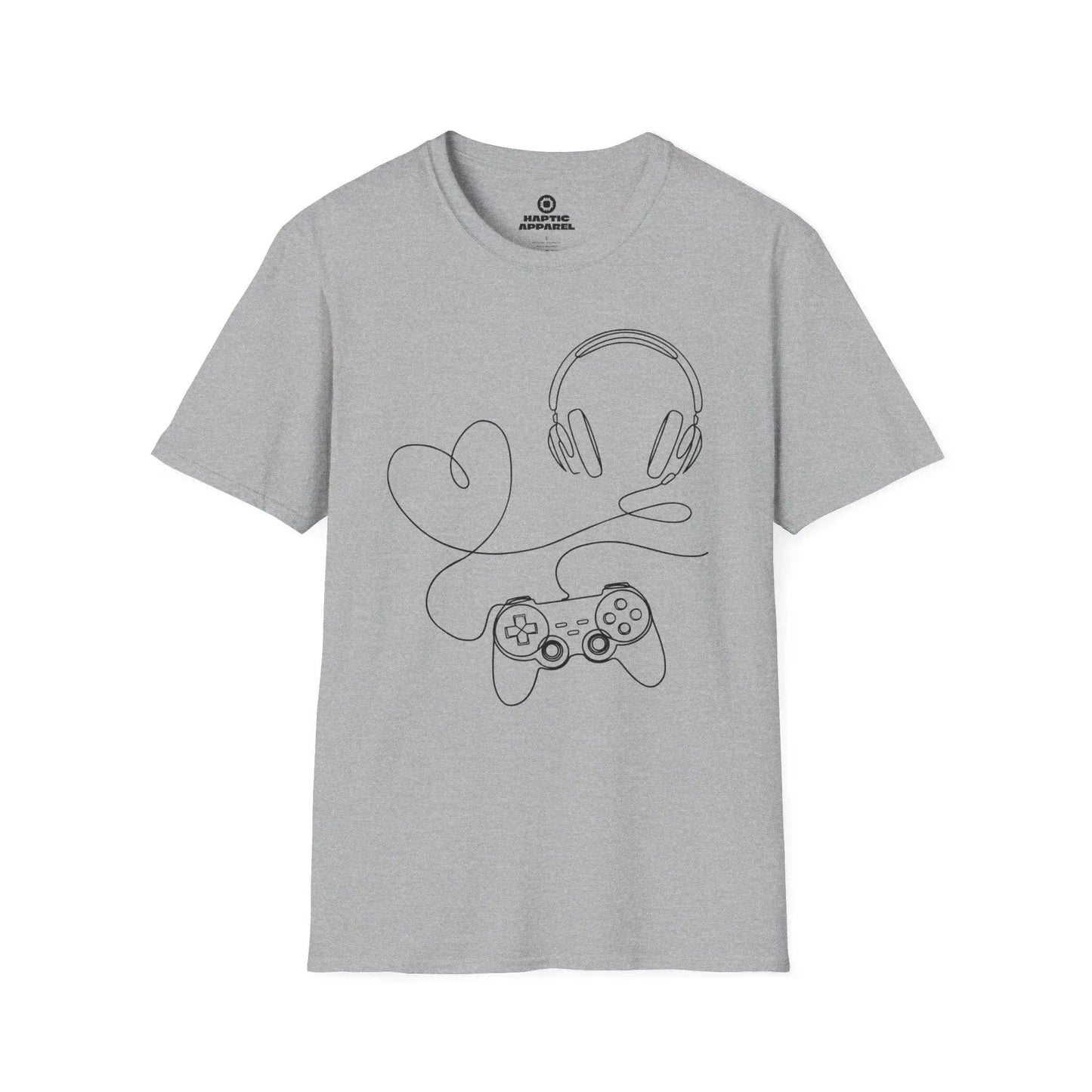 Gaming T-Shirt Sport Grey / S Gaming Love T-Shirt