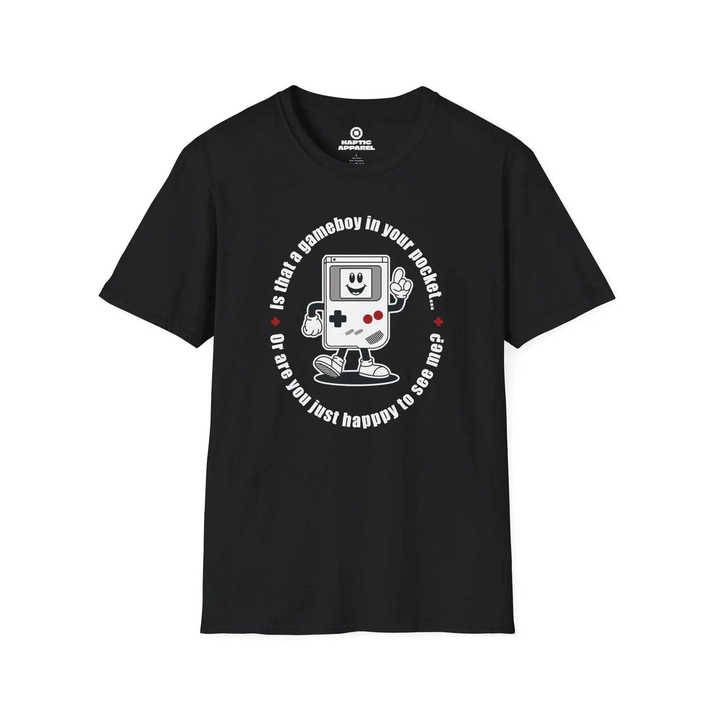 Gaming T-Shirt Black / S Happy To See Me T-Shirt