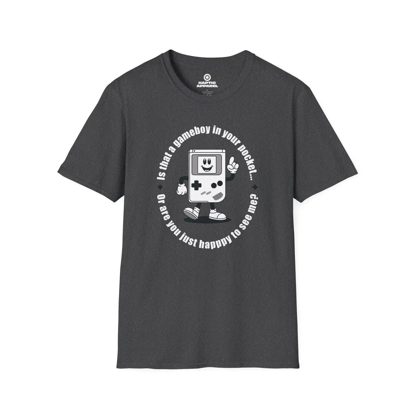 Gaming T-Shirt Dark Heather / S Happy To See Me T-Shirt