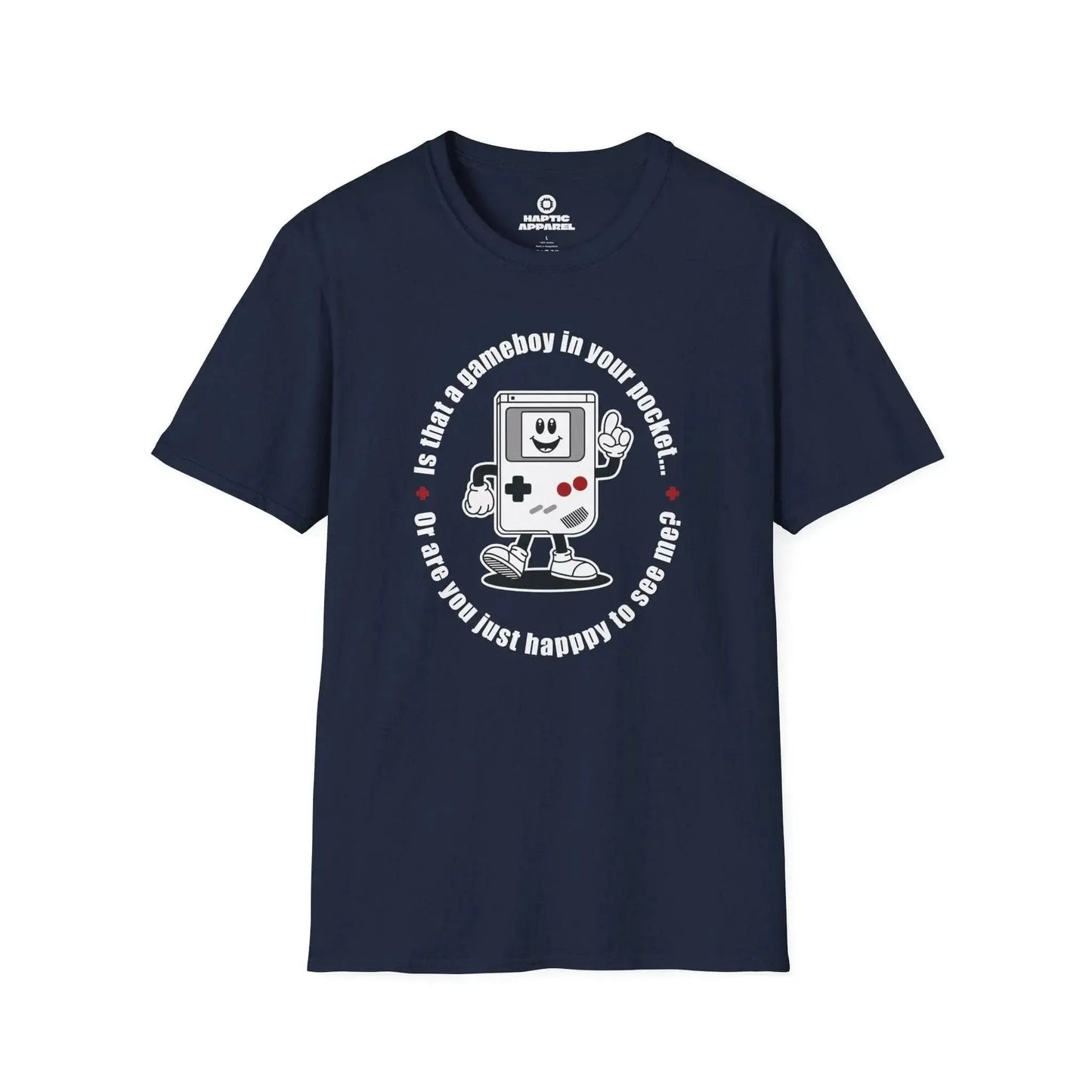Gaming T-Shirt Navy / S Happy To See Me T-Shirt