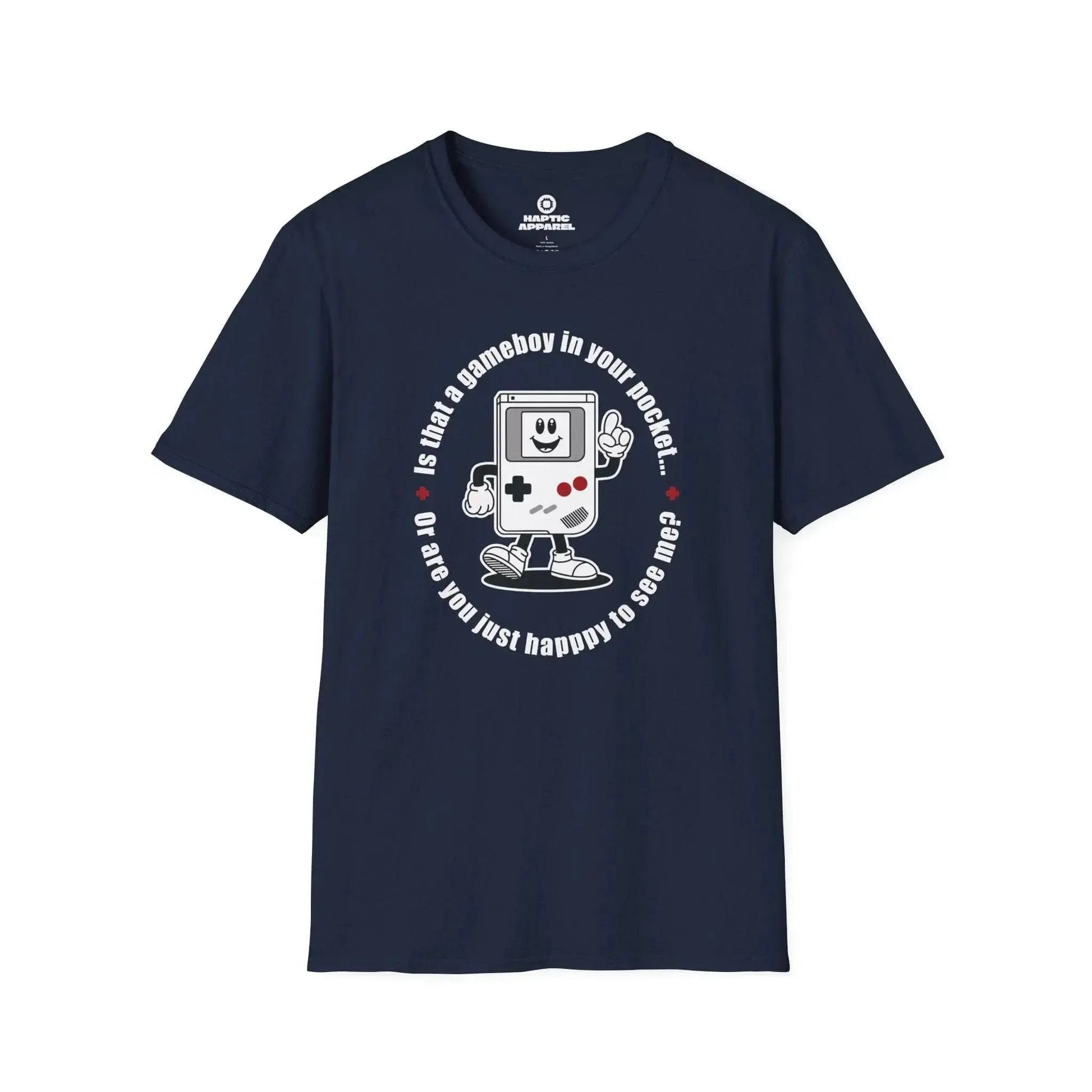 Gaming T-Shirt Navy / S Happy To See Me T-Shirt