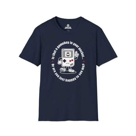 Gaming T-Shirt Navy / S Happy To See Me T-Shirt