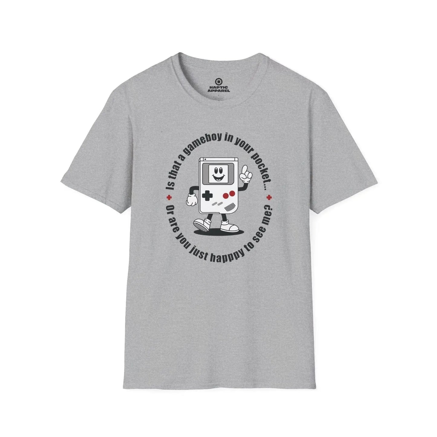 Gaming T-Shirt Sport Grey / S Happy To See Me T-Shirt