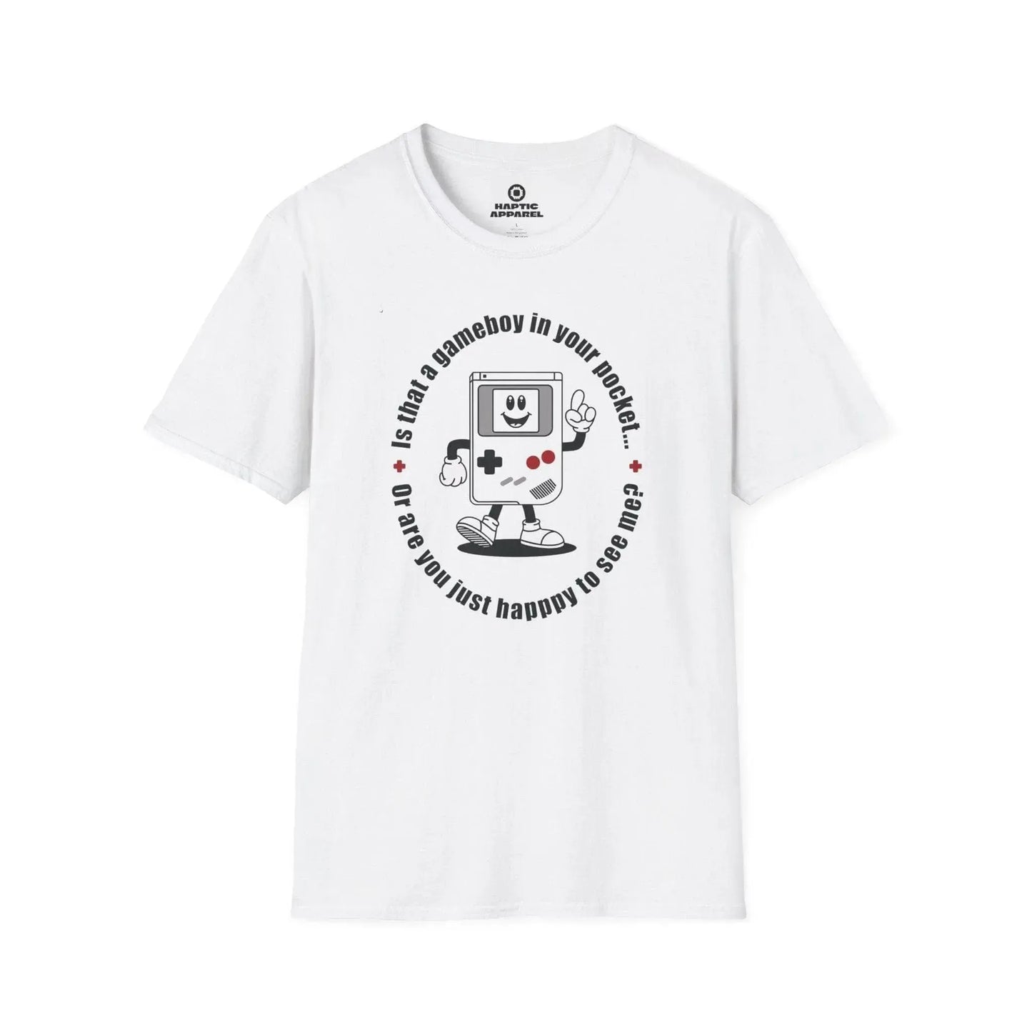 Gaming T-Shirt White / S Happy To See Me T-Shirt
