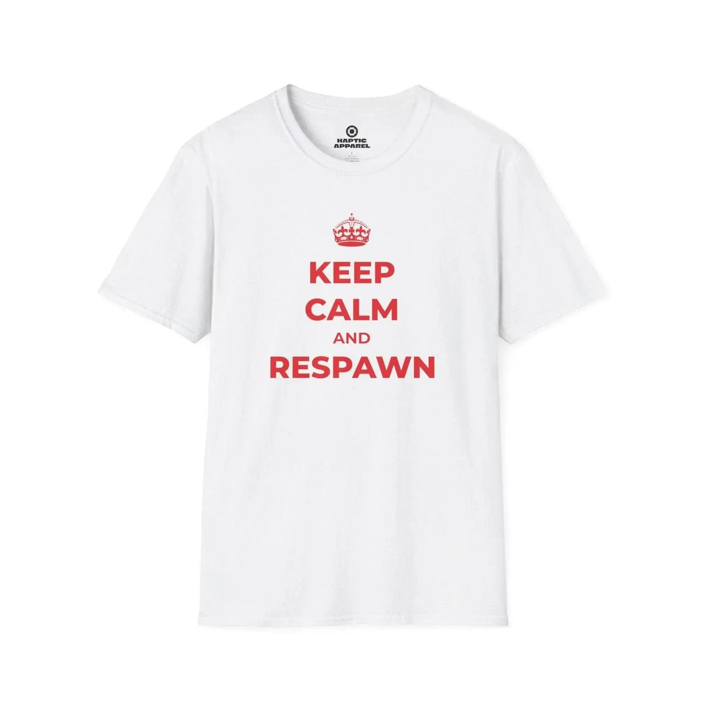 Gaming T-Shirt White / S Keep Calm T-Shirt