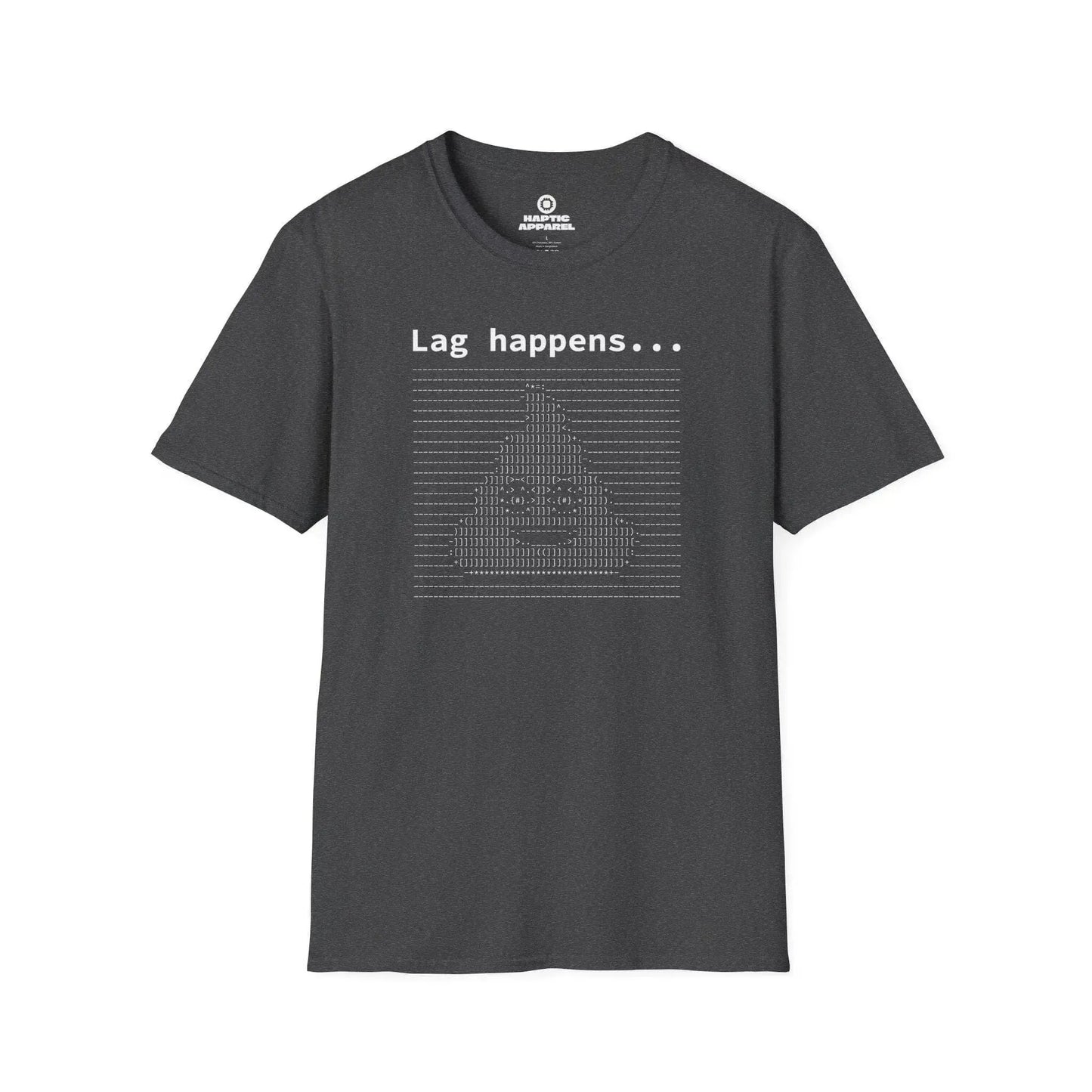 Gaming T-Shirt Dark Heather / S Lag happens T-Shirt