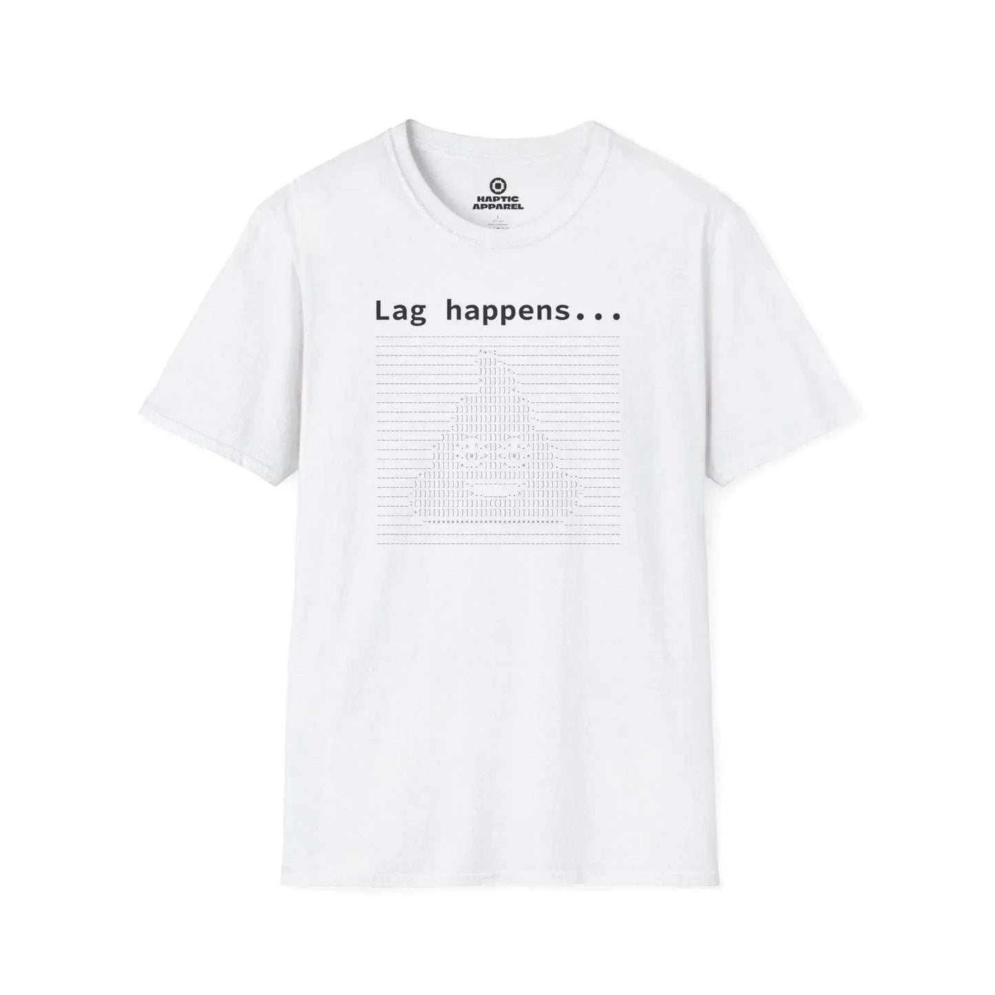 Gaming T-Shirt White / S Lag happens T-Shirt