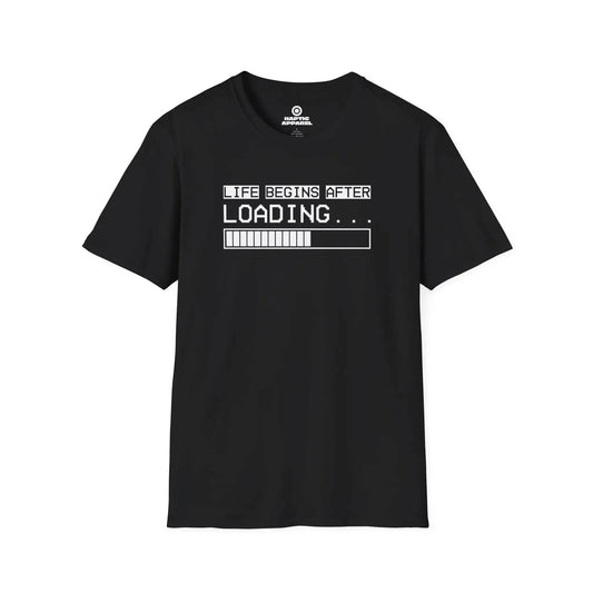 Gaming T-Shirt Black / S Life After Loading T-Shirt