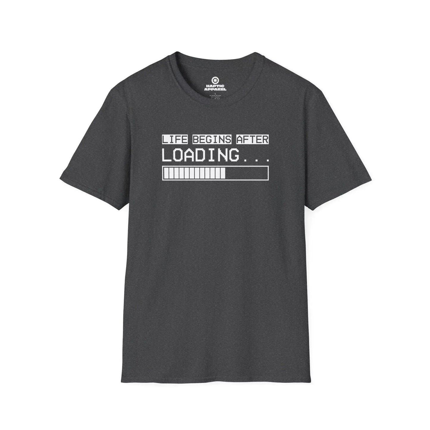 Gaming T-Shirt Dark Heather / S Life After Loading T-Shirt