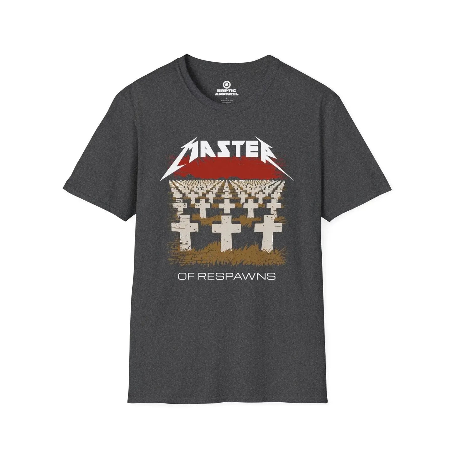 Gaming T-Shirt Dark Heather / S Master Of Respawns T-Shirt