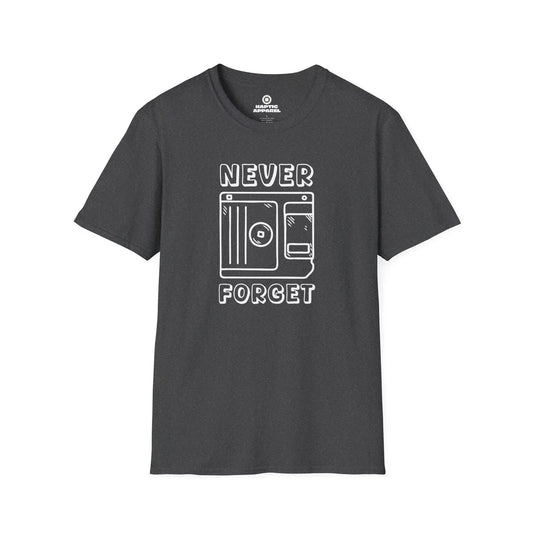 Gaming T-Shirt Dark Heather / S Never Forget T-Shirt