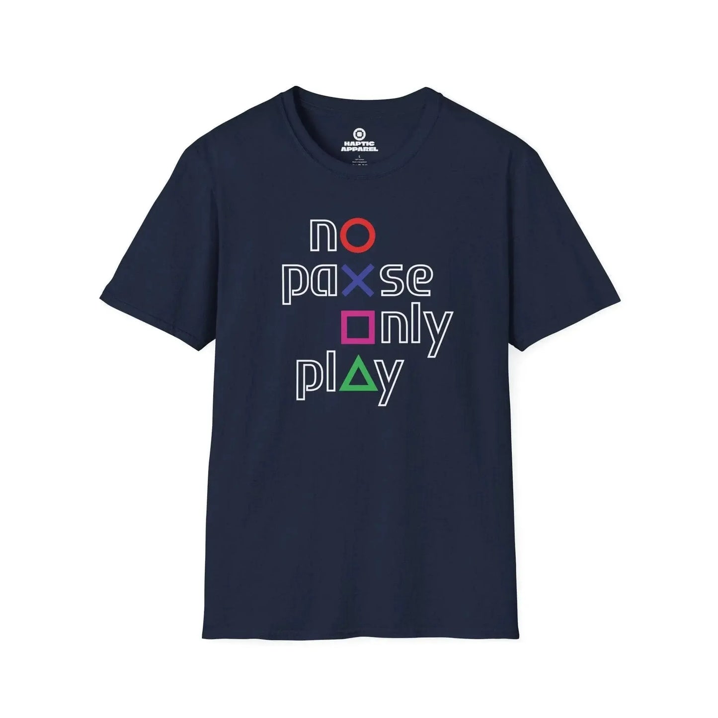 Gaming T-Shirt Navy / S No Pause T-Shirt