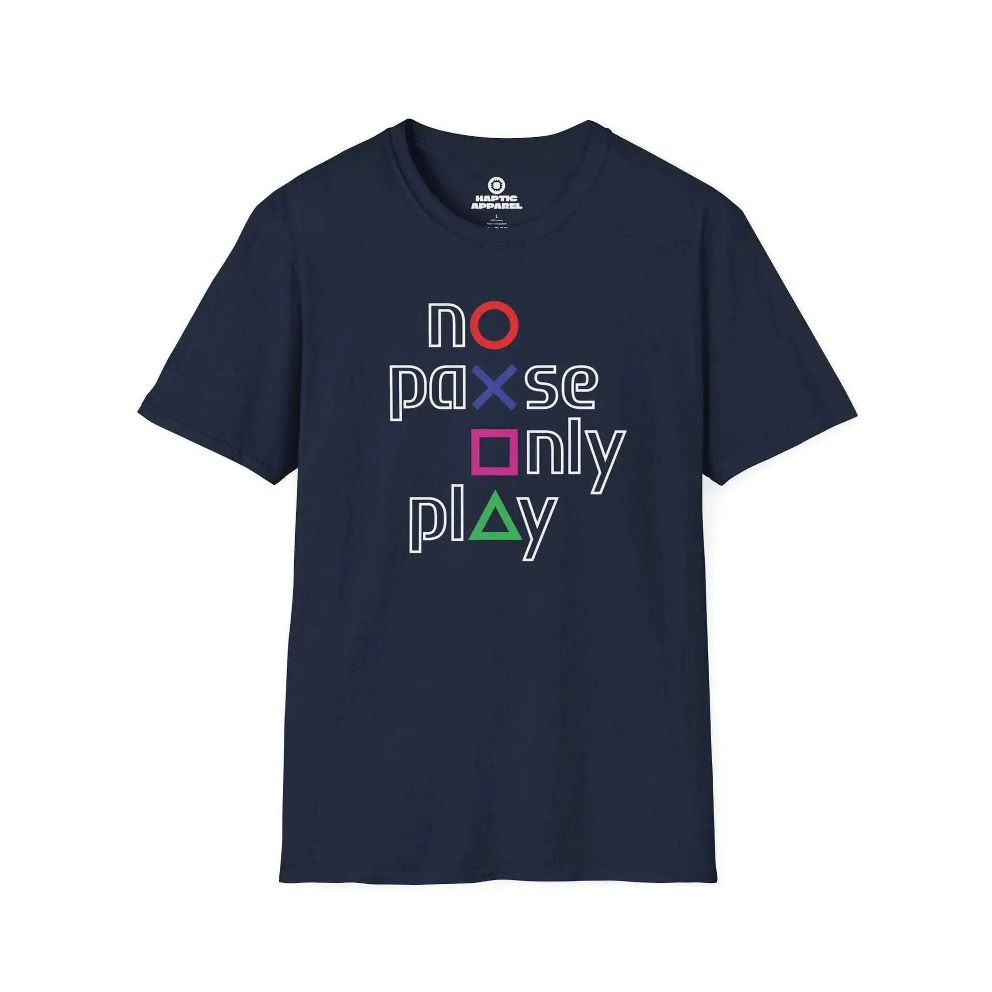 Gaming T-Shirt Navy / S No Pause T-Shirt