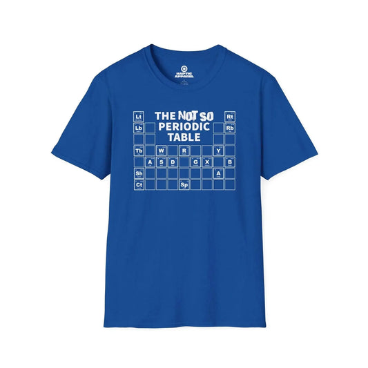 Gaming T-Shirt Royal / S Not So Periodic T-Shirt