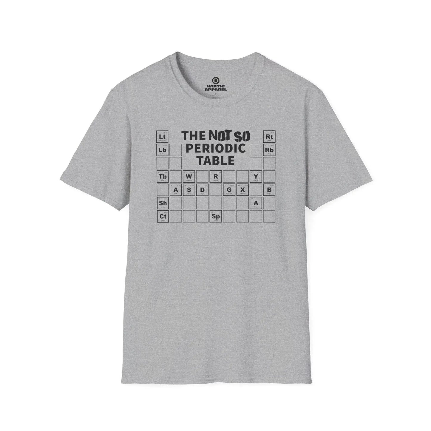 Gaming T-Shirt Sport Grey / S Not So Periodic T-Shirt