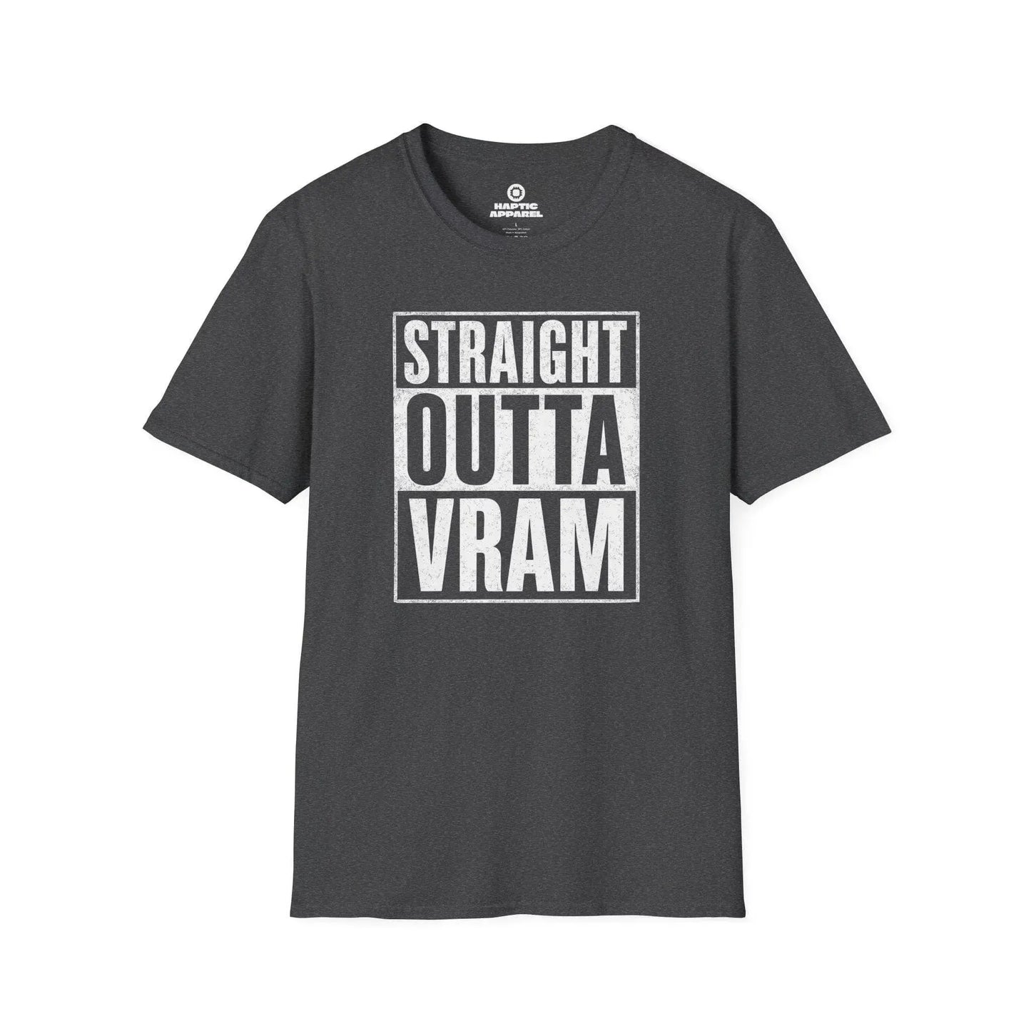 Gaming T-Shirt Dark Heather / S Outta VRAM T-Shirt